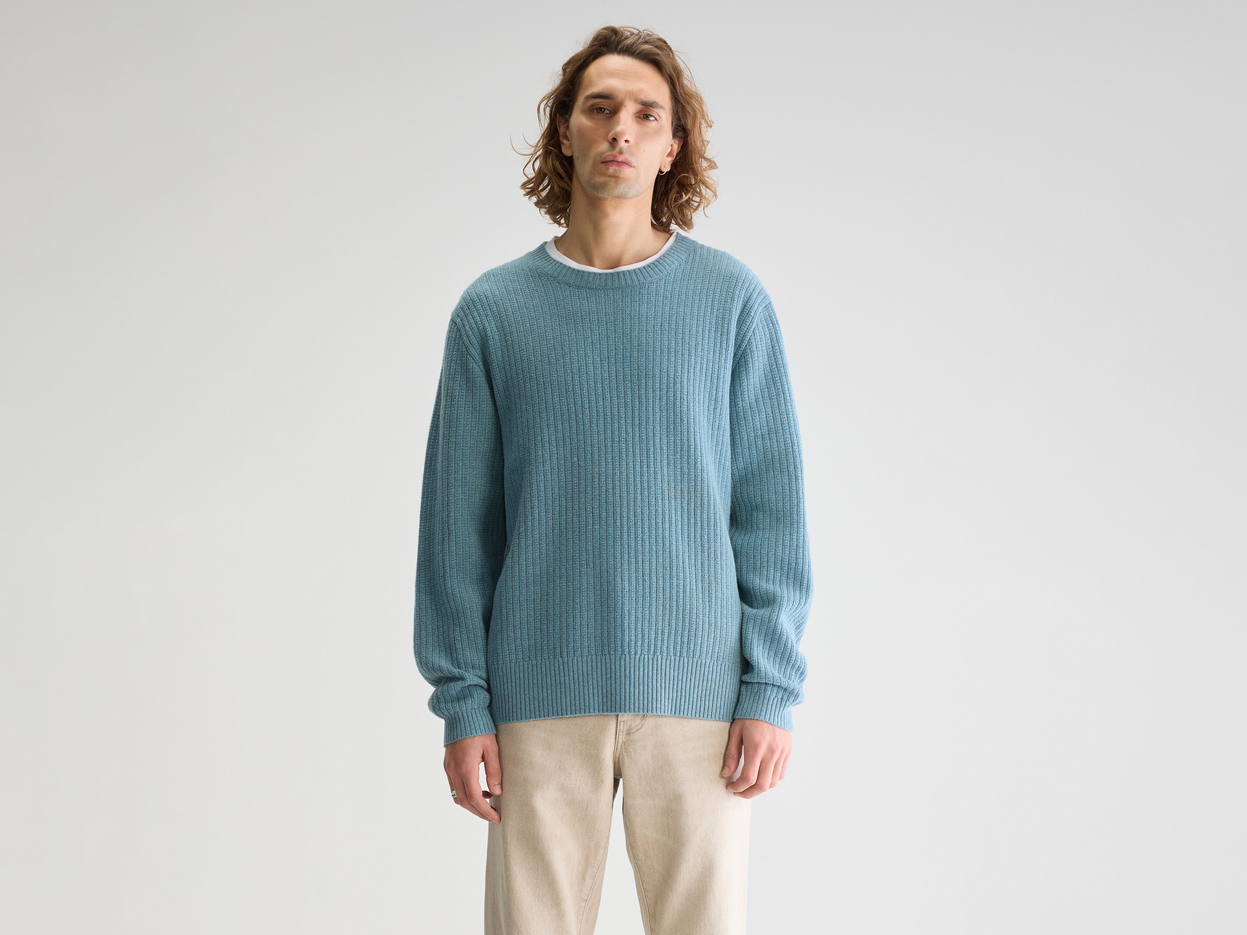 Geivy crewneck sweater (251 / M / BLUE EYES)
