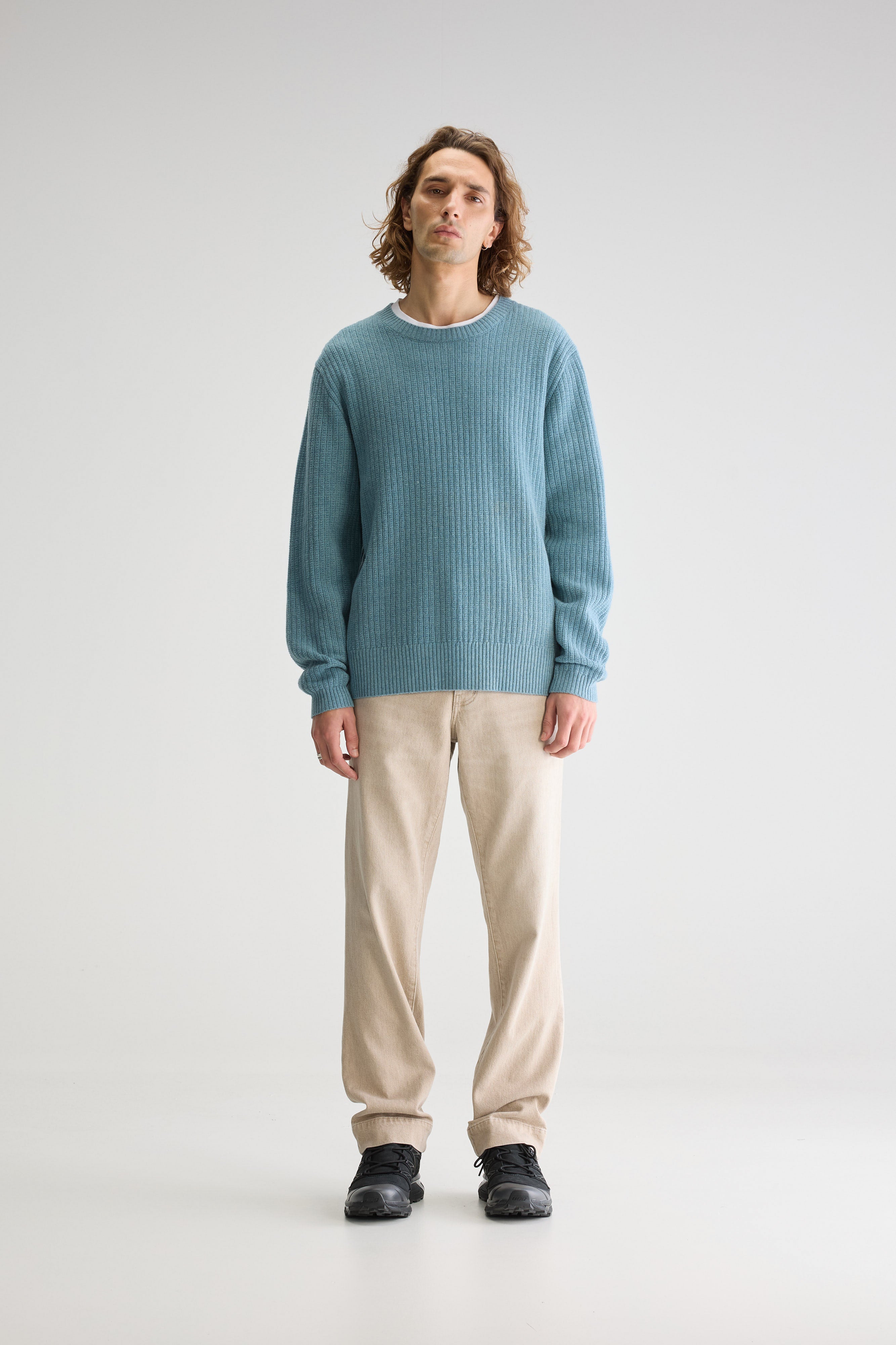 Geivy crewneck sweater (251 / M / BLUE EYES)