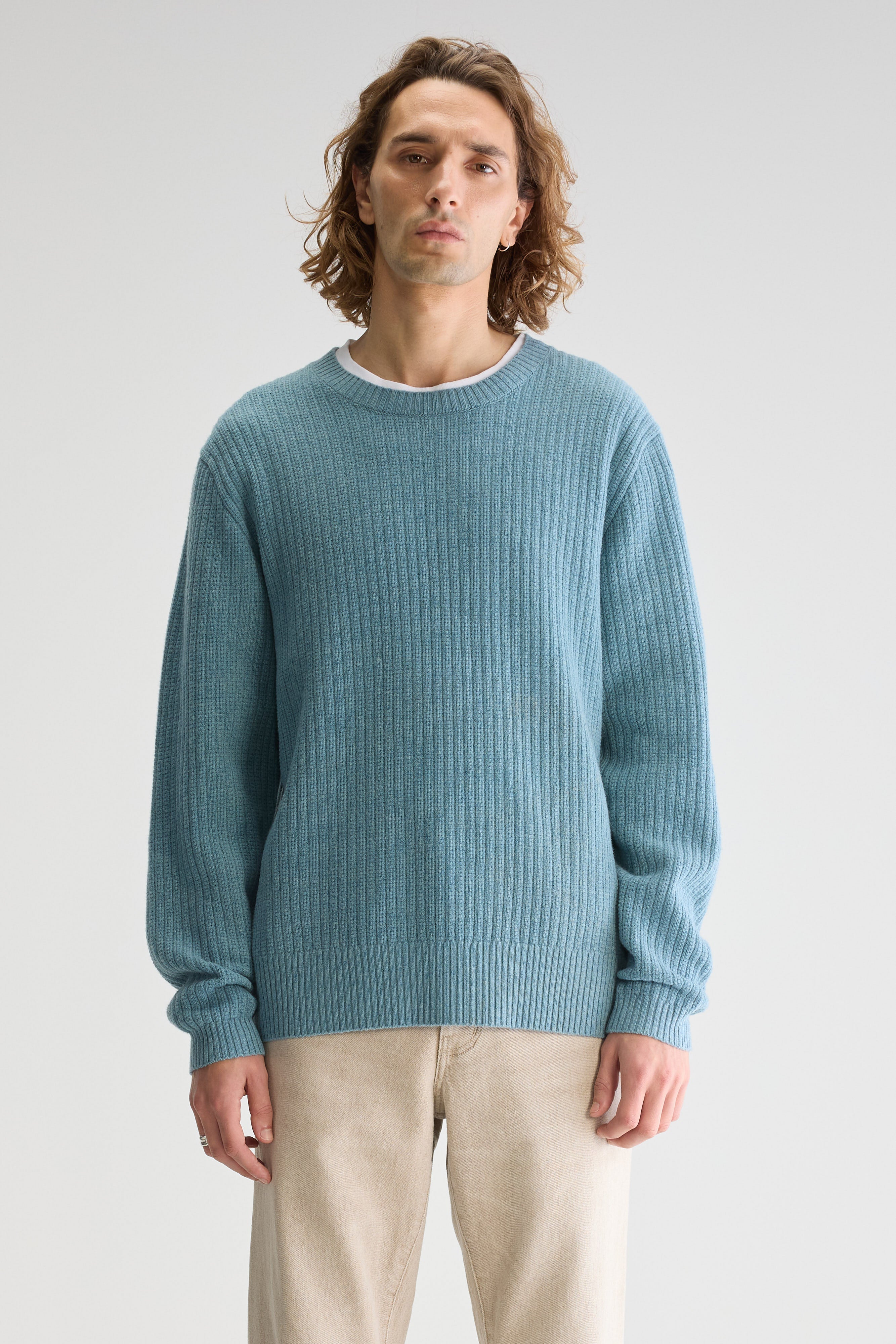 Geivy Crewneck Sweater - Blue eyes Für Men | Bellerose