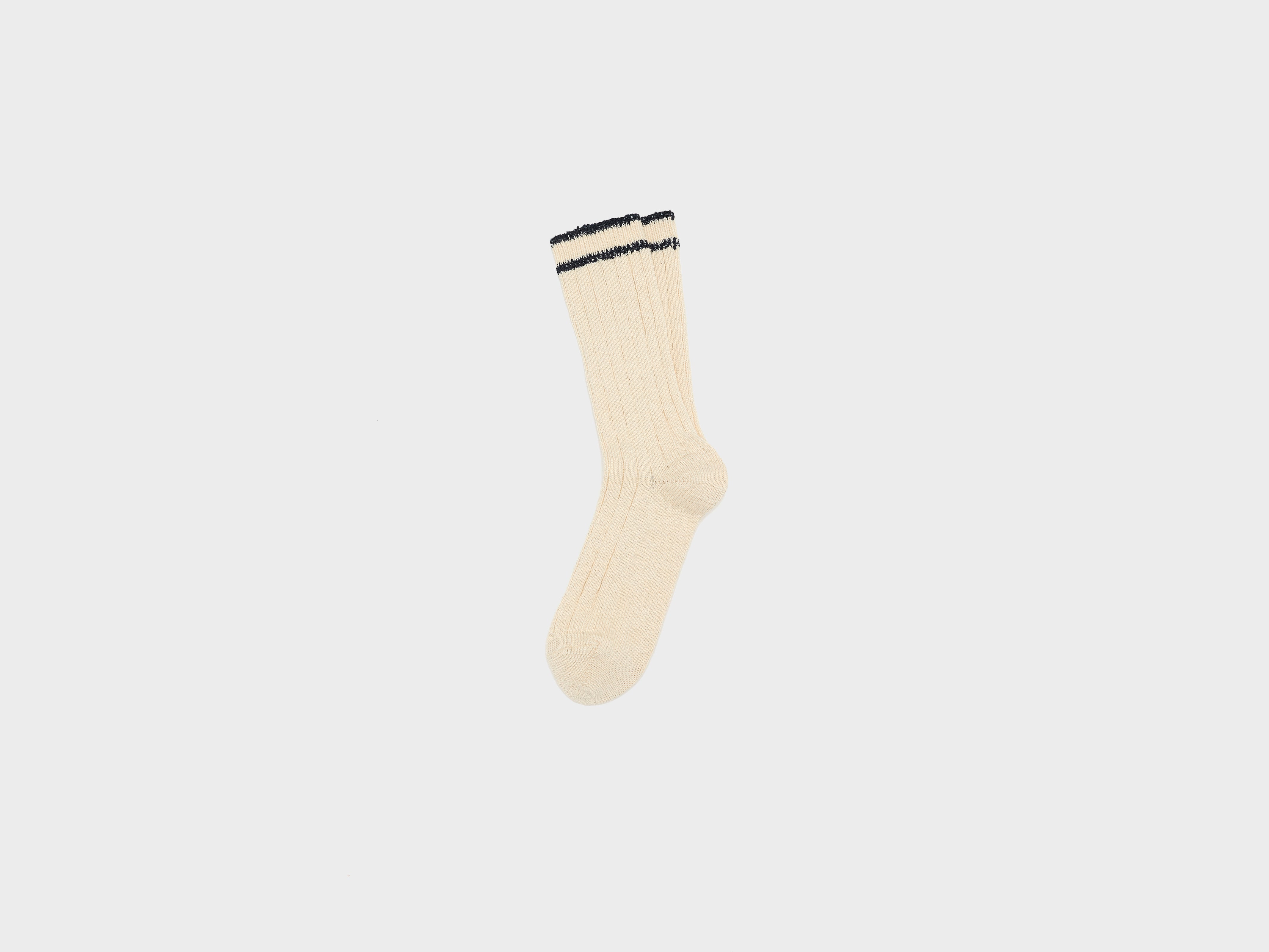 Chaussettes côtelées Bino (261 / M / NATURAL)