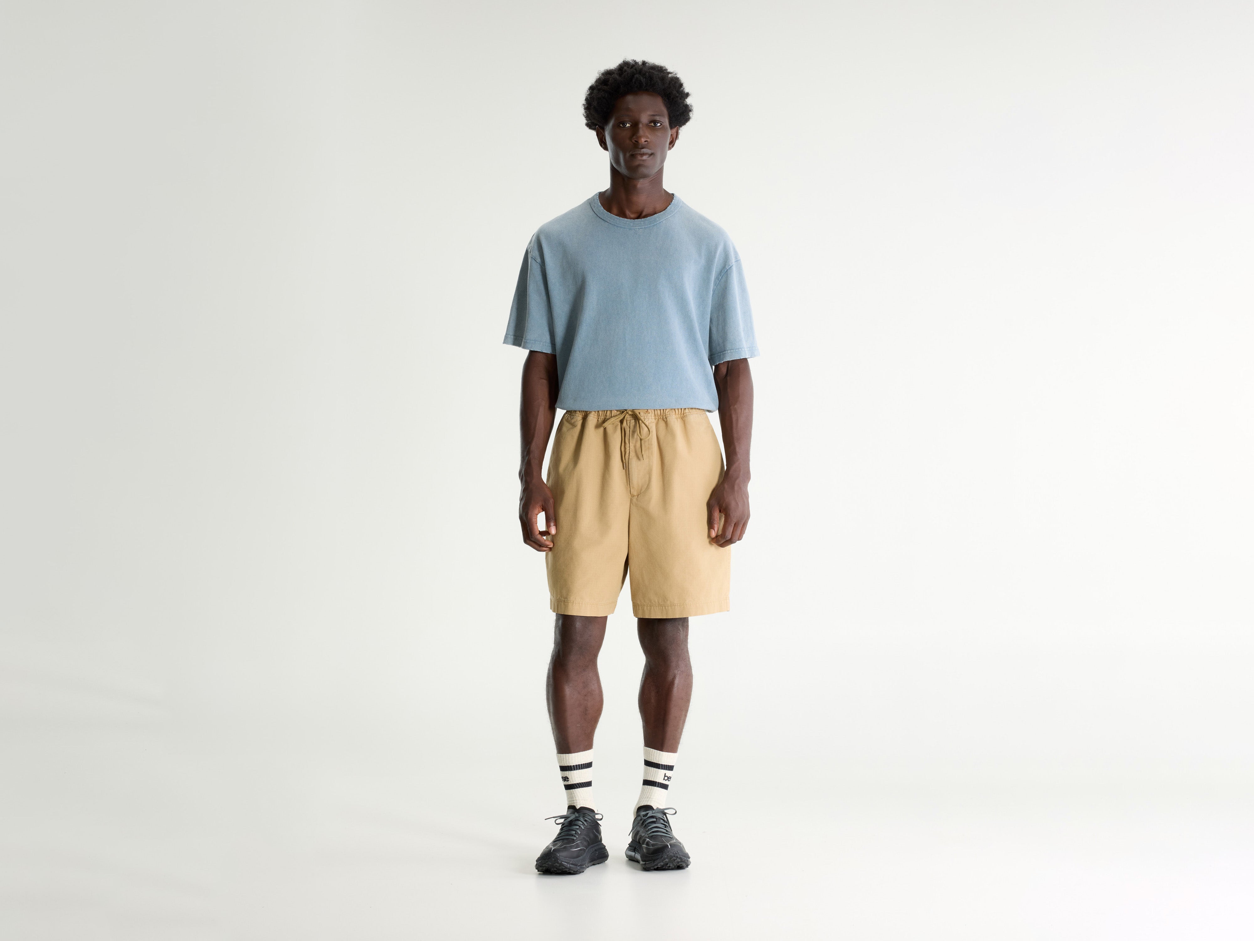 Flank wide shorts (261 / M / CLAY)