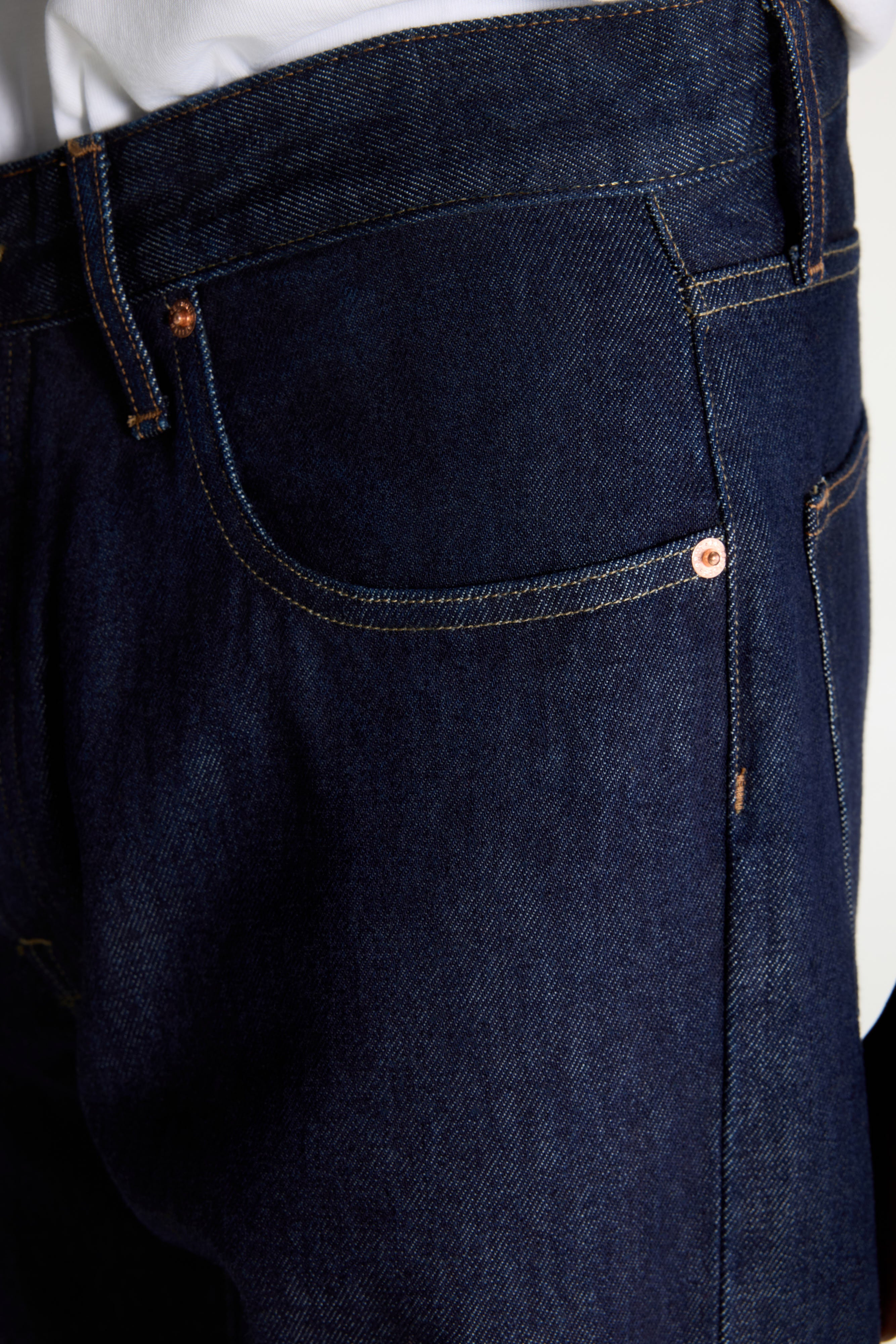 Denim N. 01 losse jeans (261 / M / BLUE RINSE)