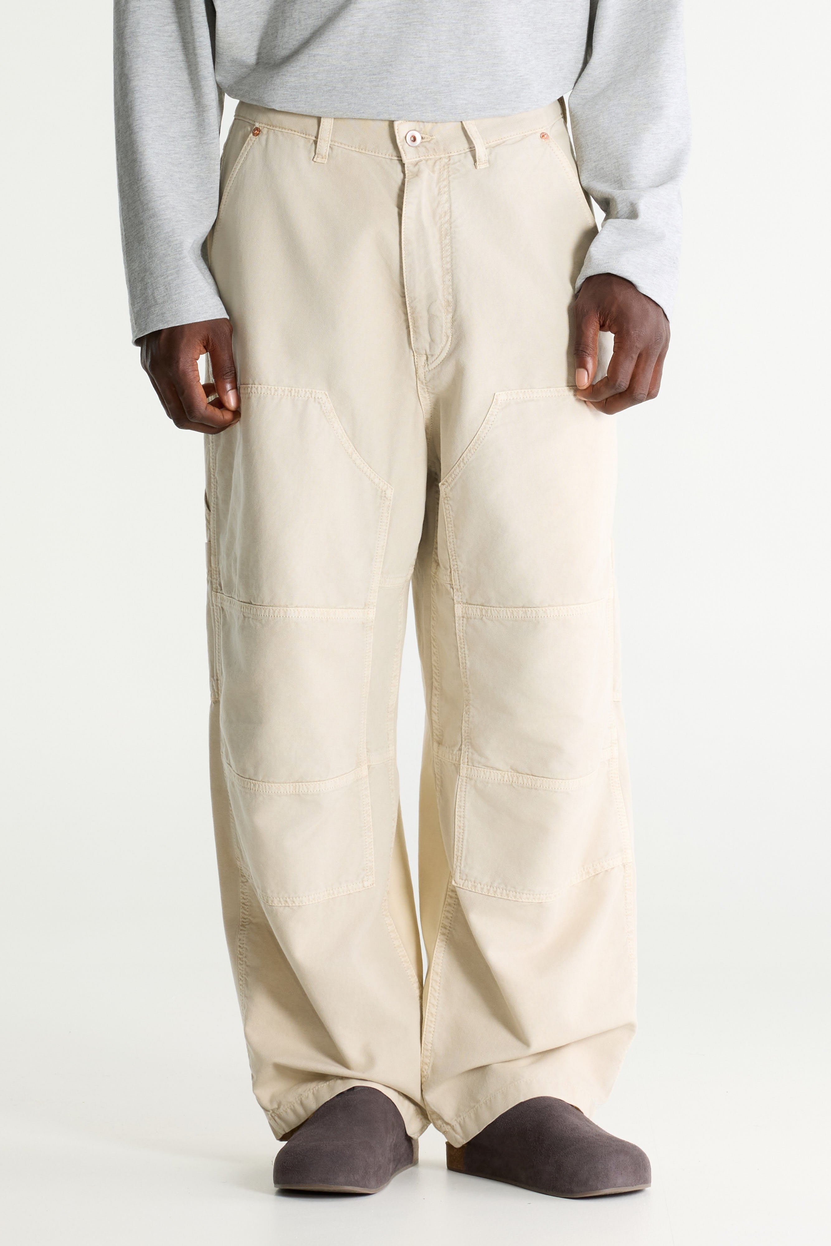 Panga baggy trousers (261 / M / BONE)