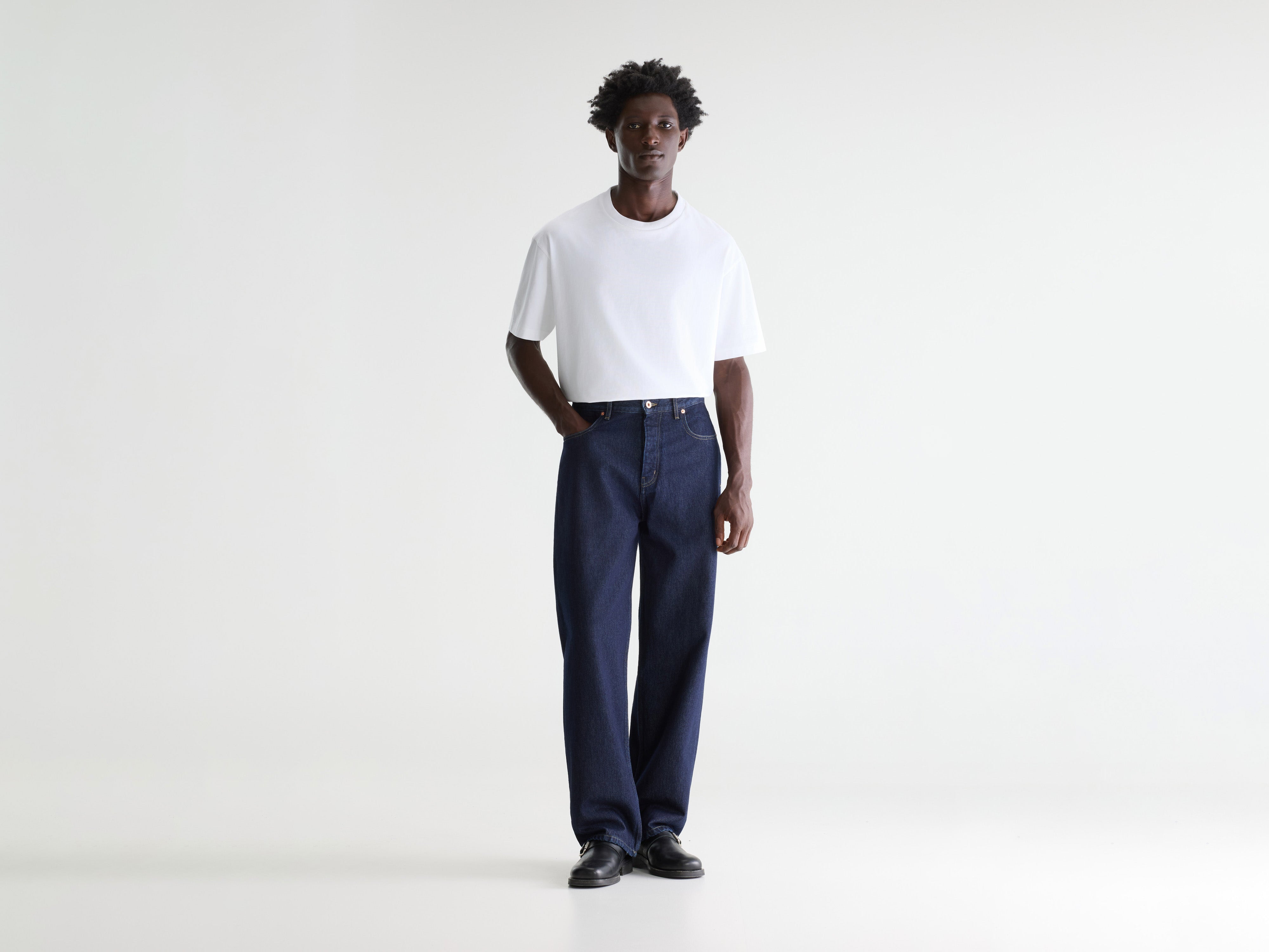 Denim N. 08 rechte jeans (261 / M / BLUE RINSE)