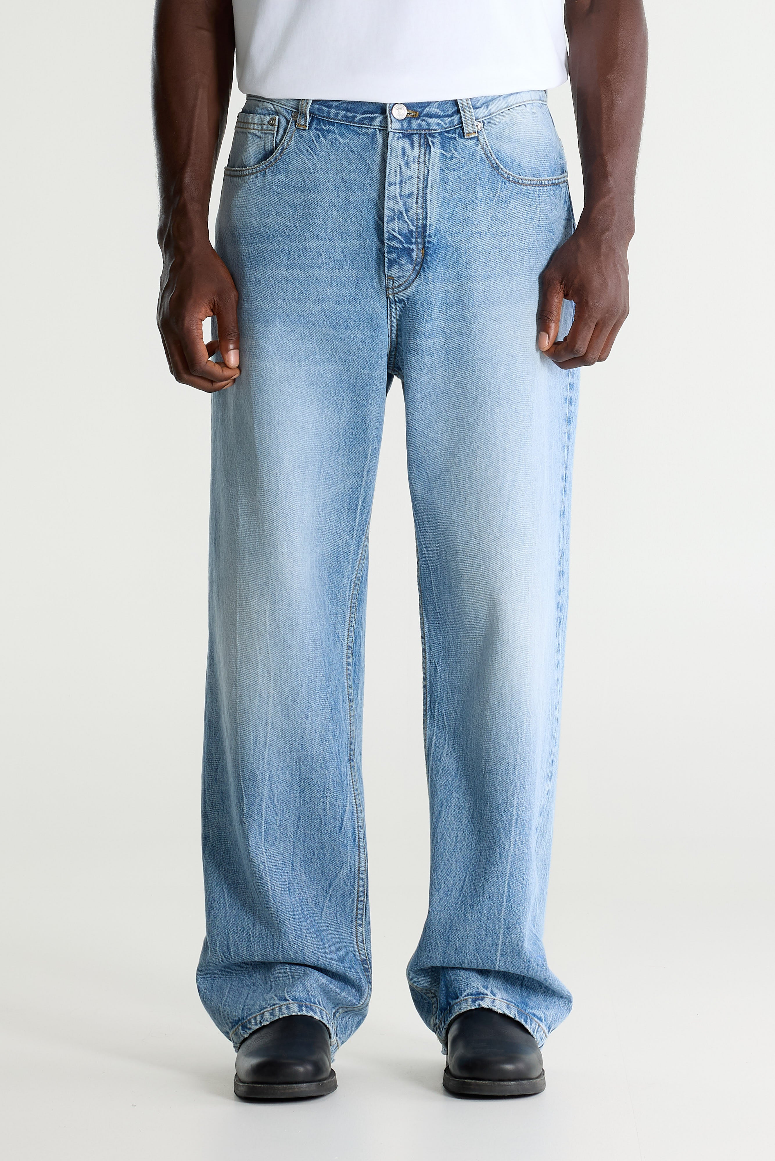 Denim N. 05 wijde jeans (261 / M / VINTAGE BLUE)