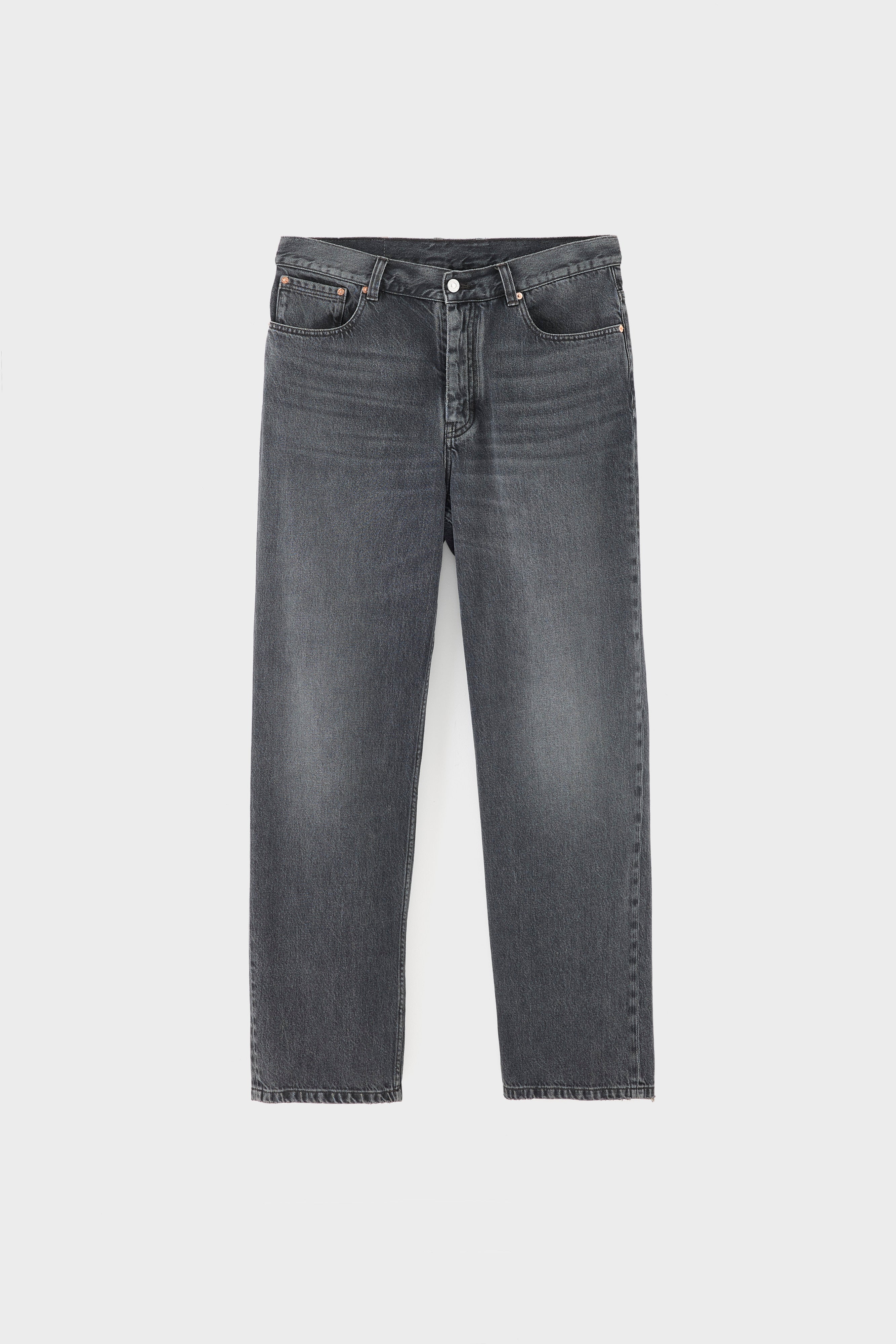 Denim N. 05 wijde jeans (261 / M / BLACK STONE)