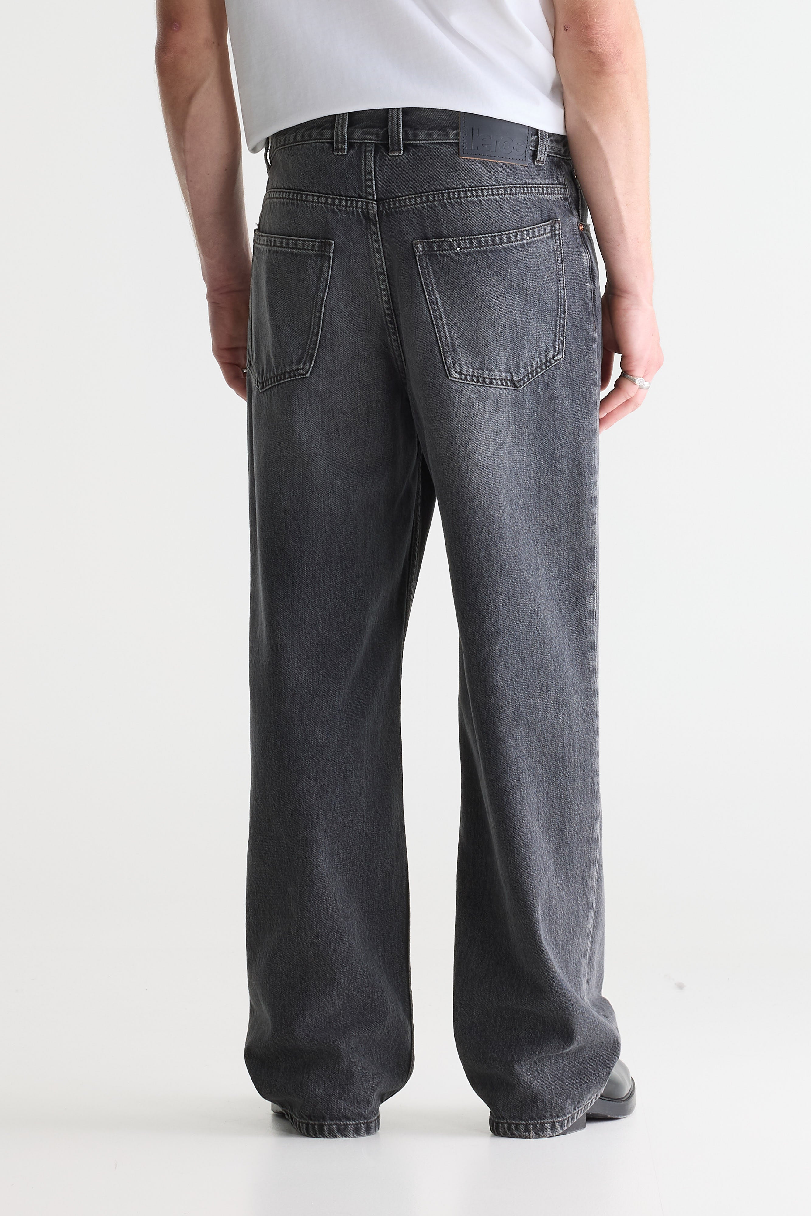 Denim N. 05 wijde jeans (261 / M / BLACK STONE)