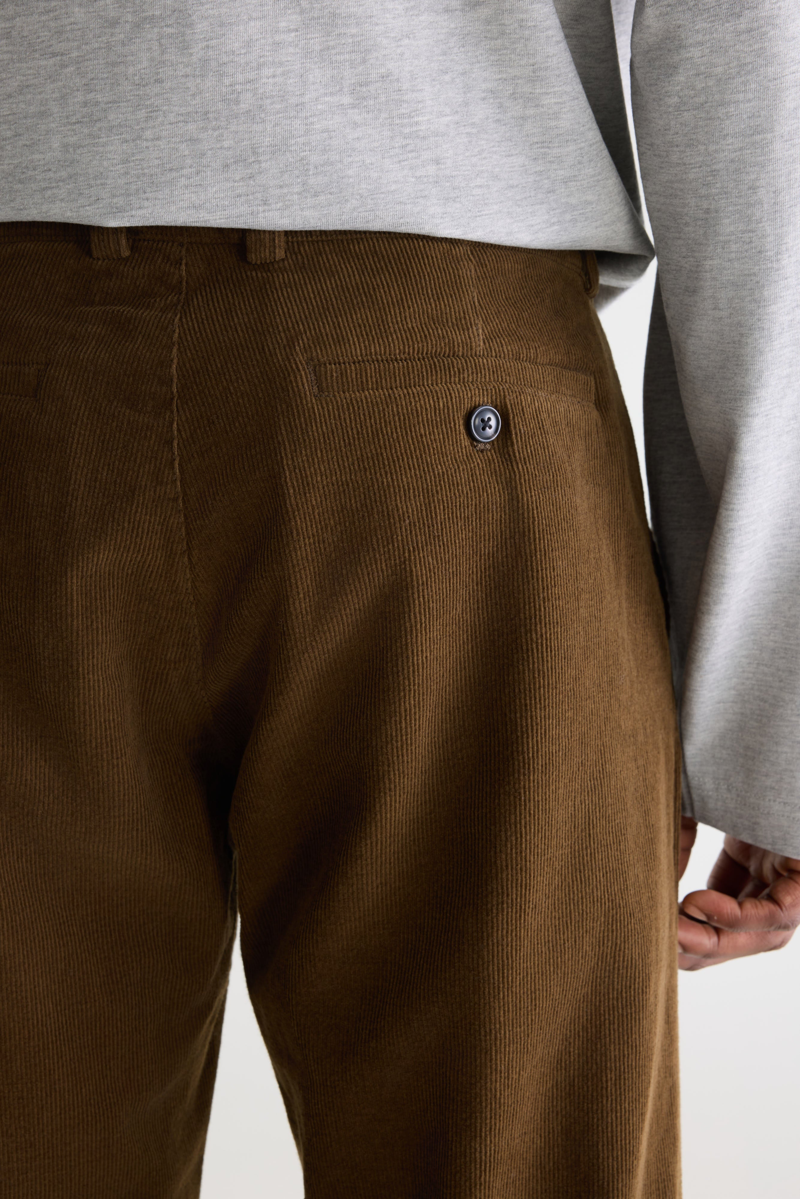 Pantalon chino en velours côtelé Jagger (261 / M / OLIVE)