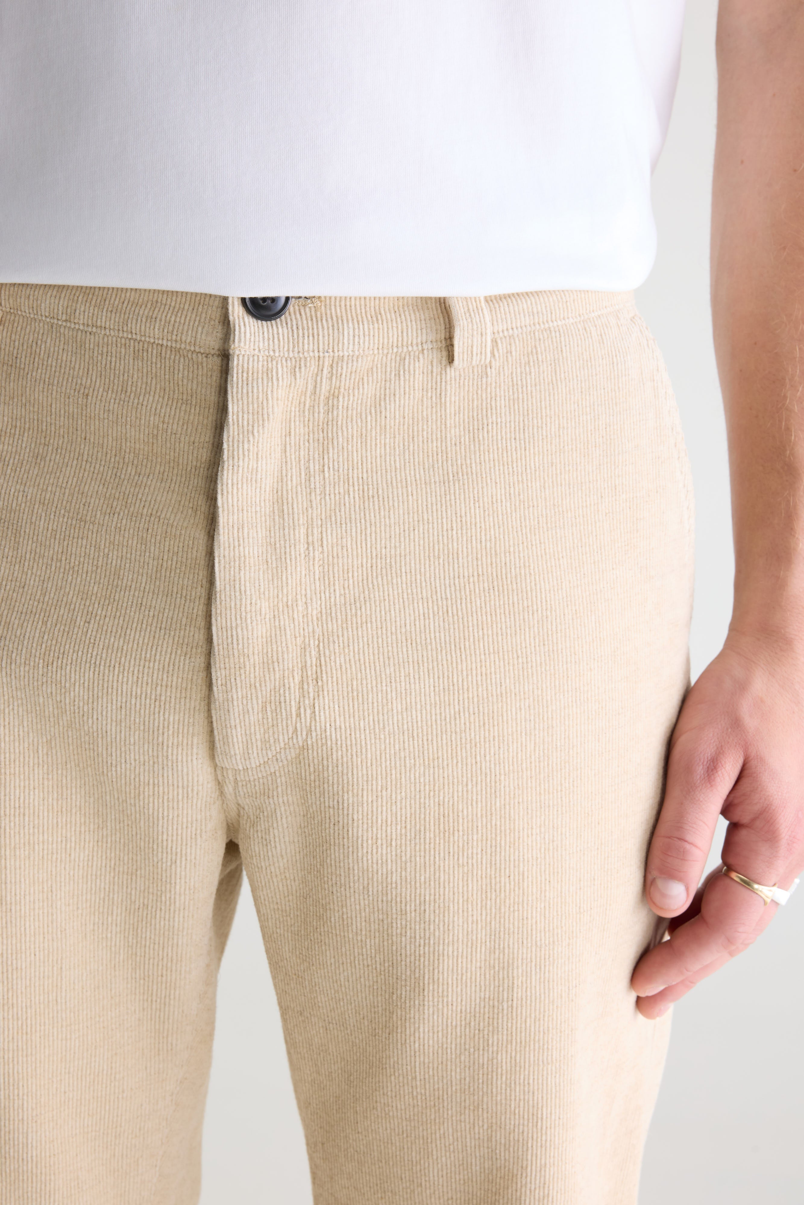 Jagger corduroy chino trousers (261 / M / CALCAIRE)