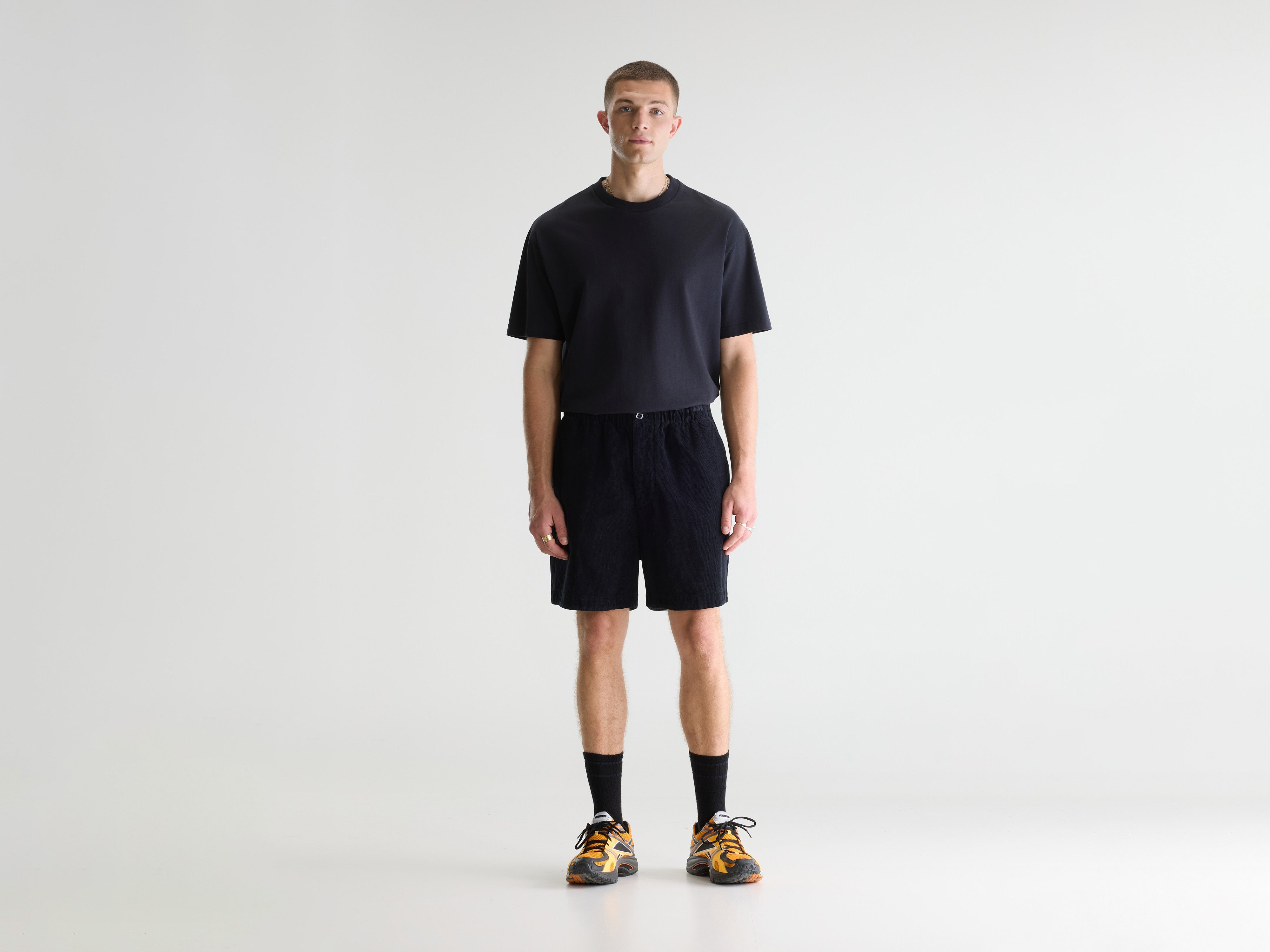 Jug losse korte broek (261 / M / NAVY)