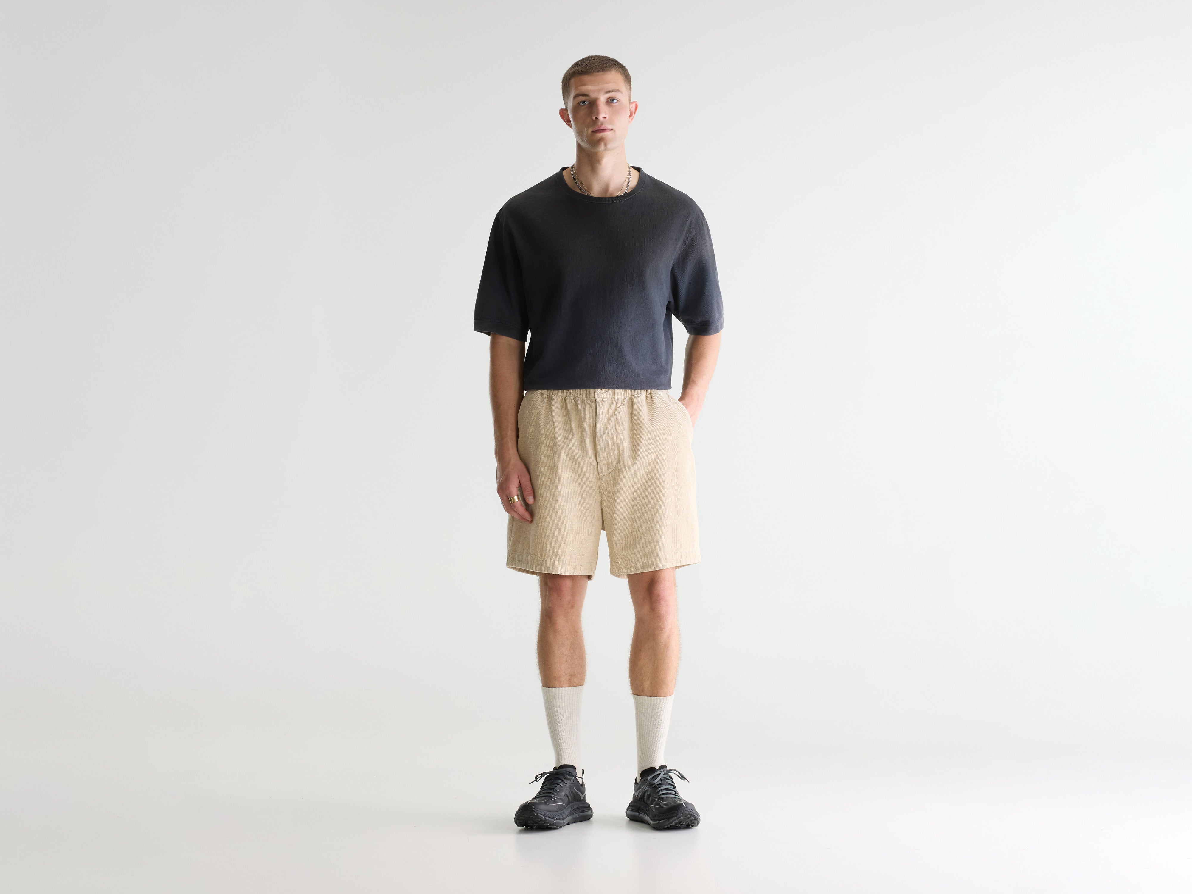 Jug loose shorts (261 / M / CALCAIRE)