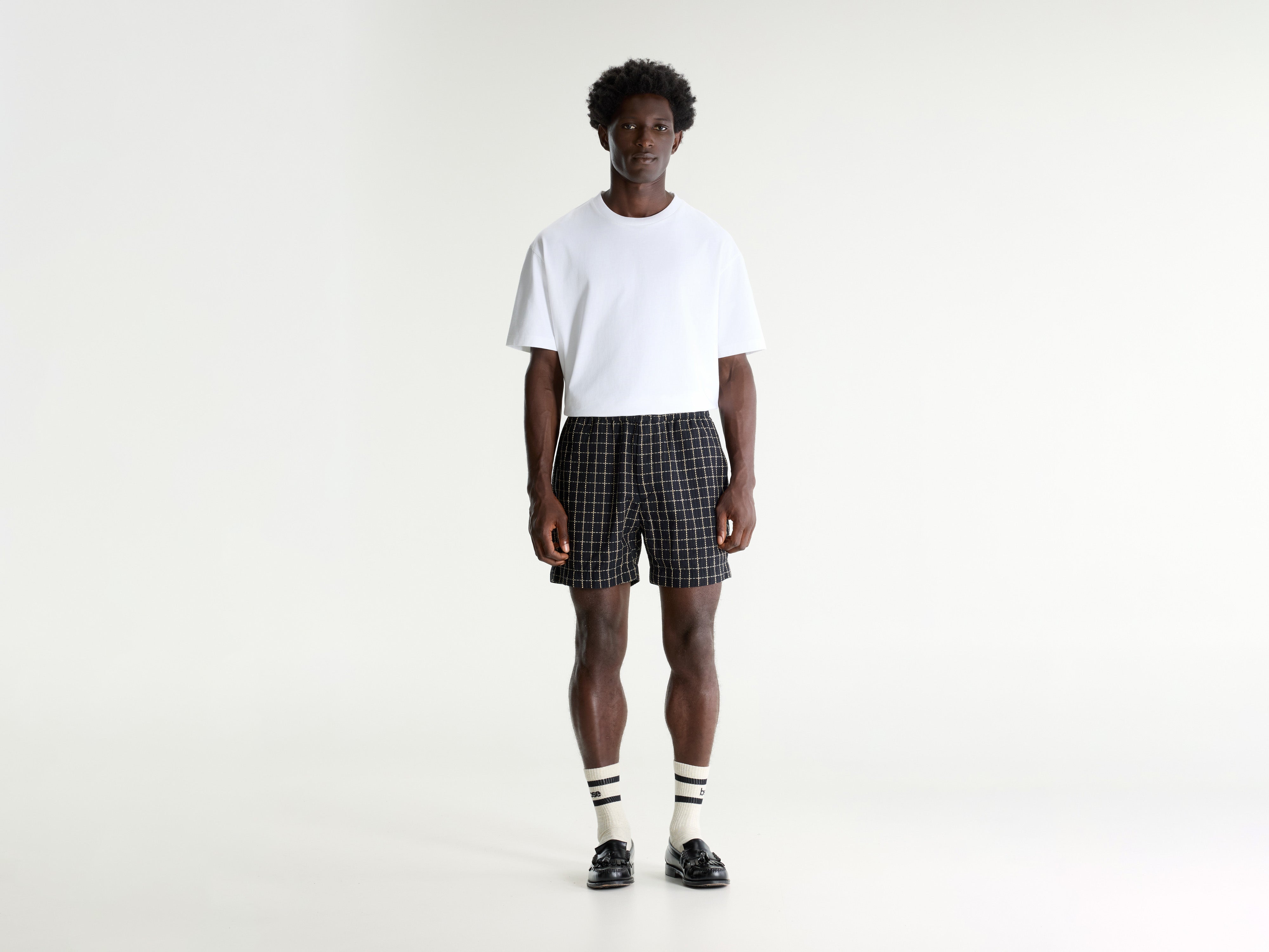 Shawt checkered shorts (261 / M / CHECK A)