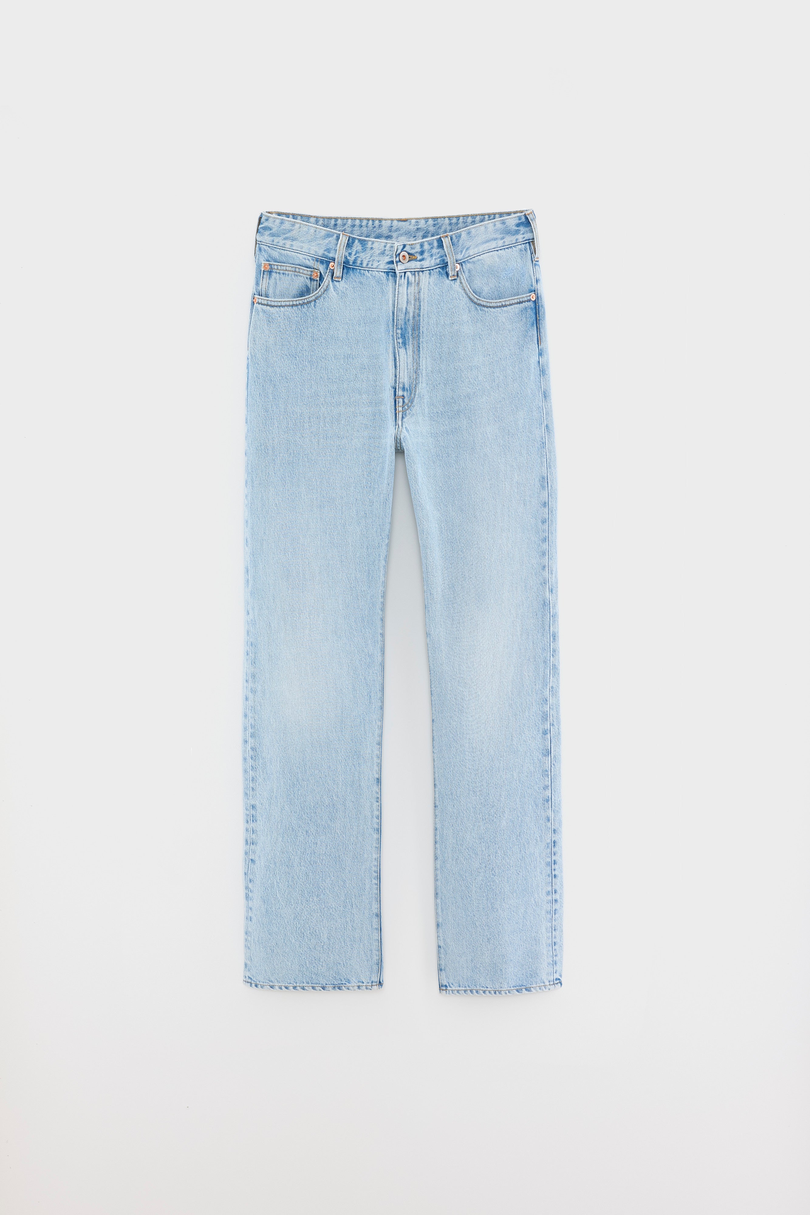 Denim N. 09 rechte jeans (261 / M / USED LT BLUE)