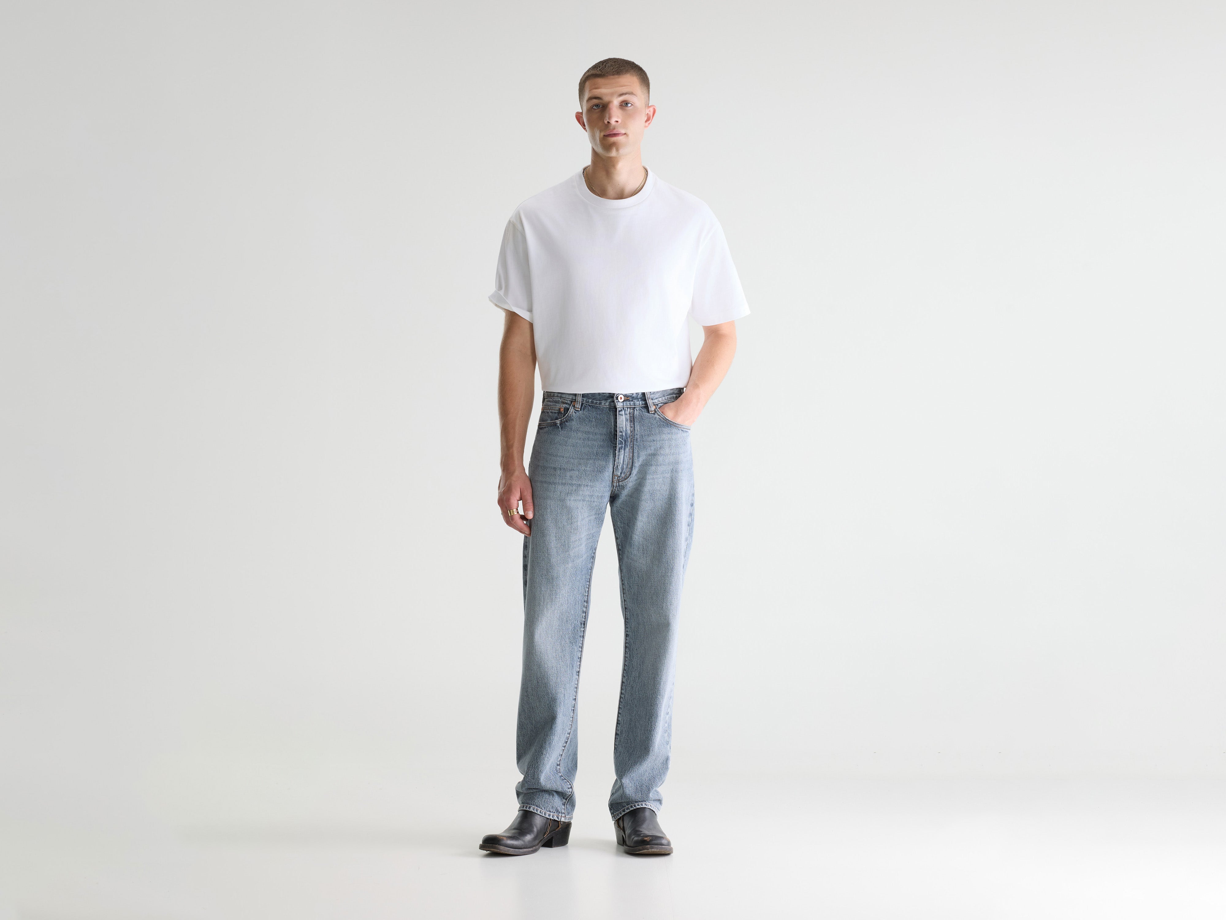 Denim N. 09 rechte jeans (261 / M / VINTAGE BLUE)