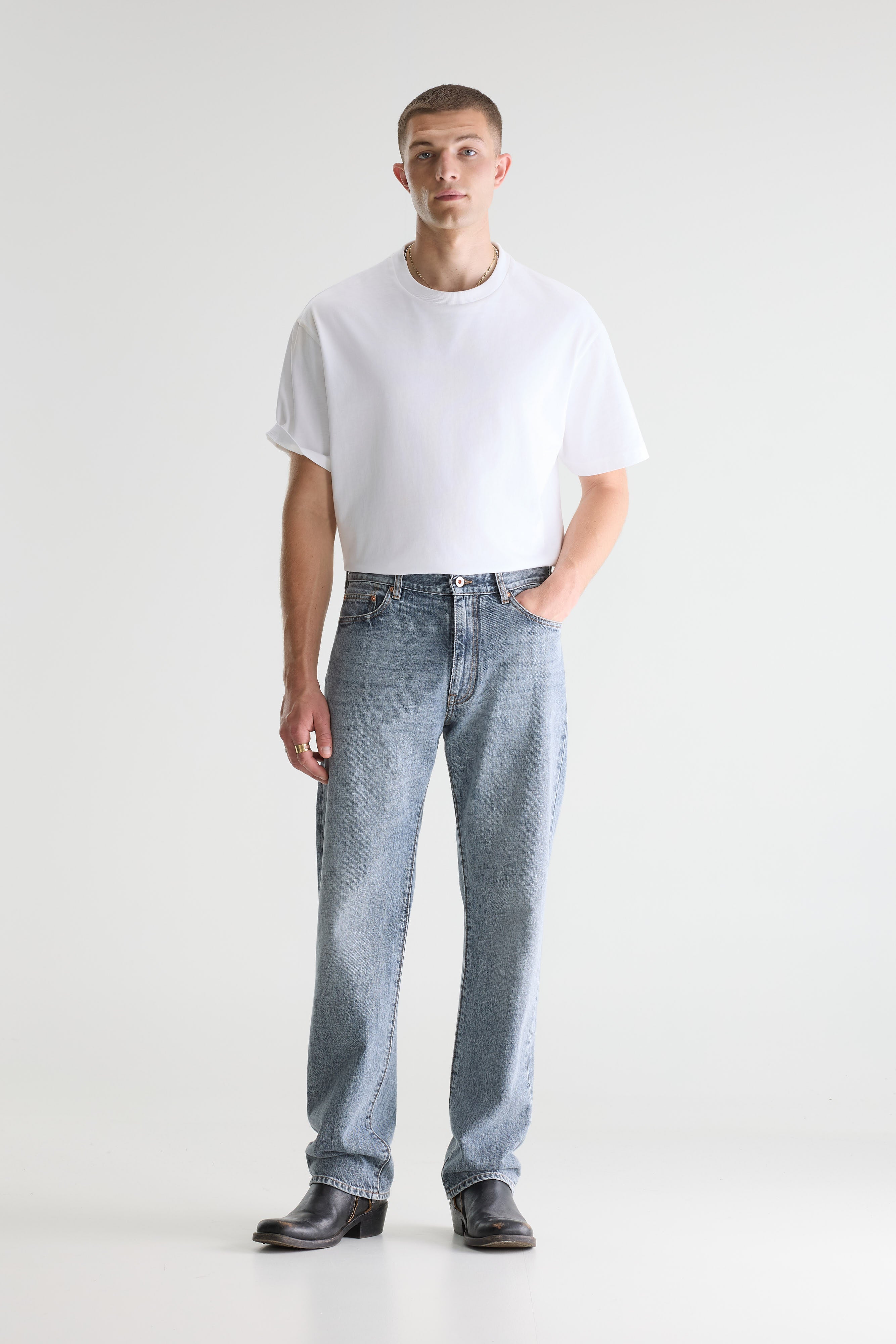 Denim N. 09 rechte jeans (261 / M / VINTAGE BLUE)