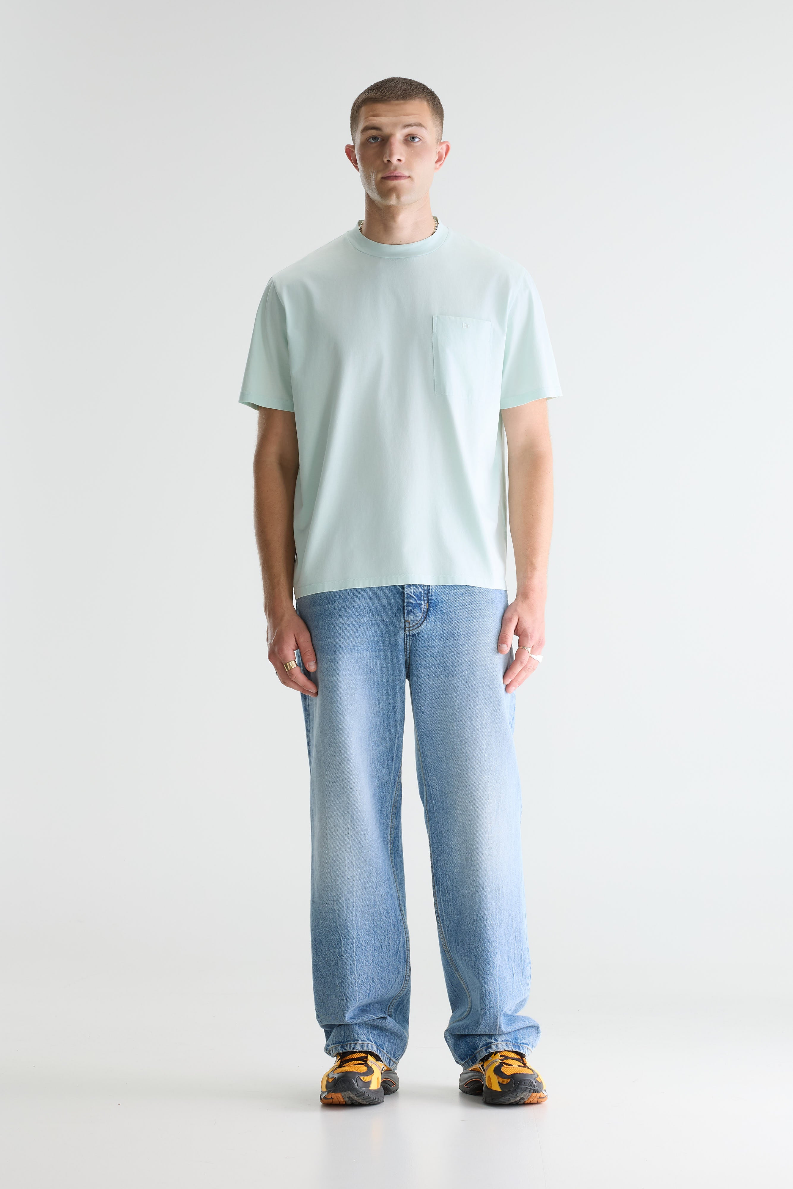 Video relaxed t-shirt (261 / M / PALE BLUE)