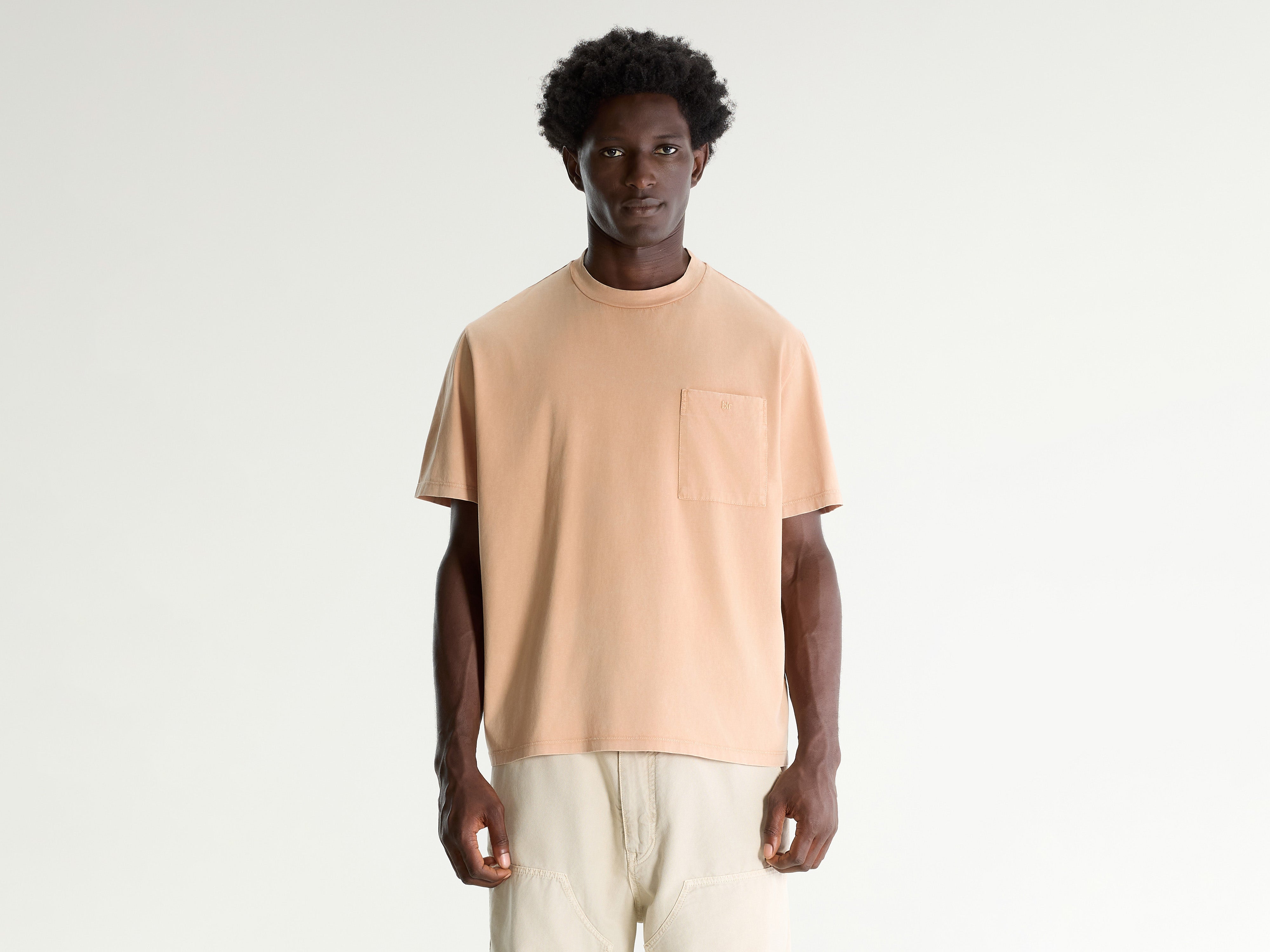Video relaxed t-shirt (261 / M / CINNAMON)