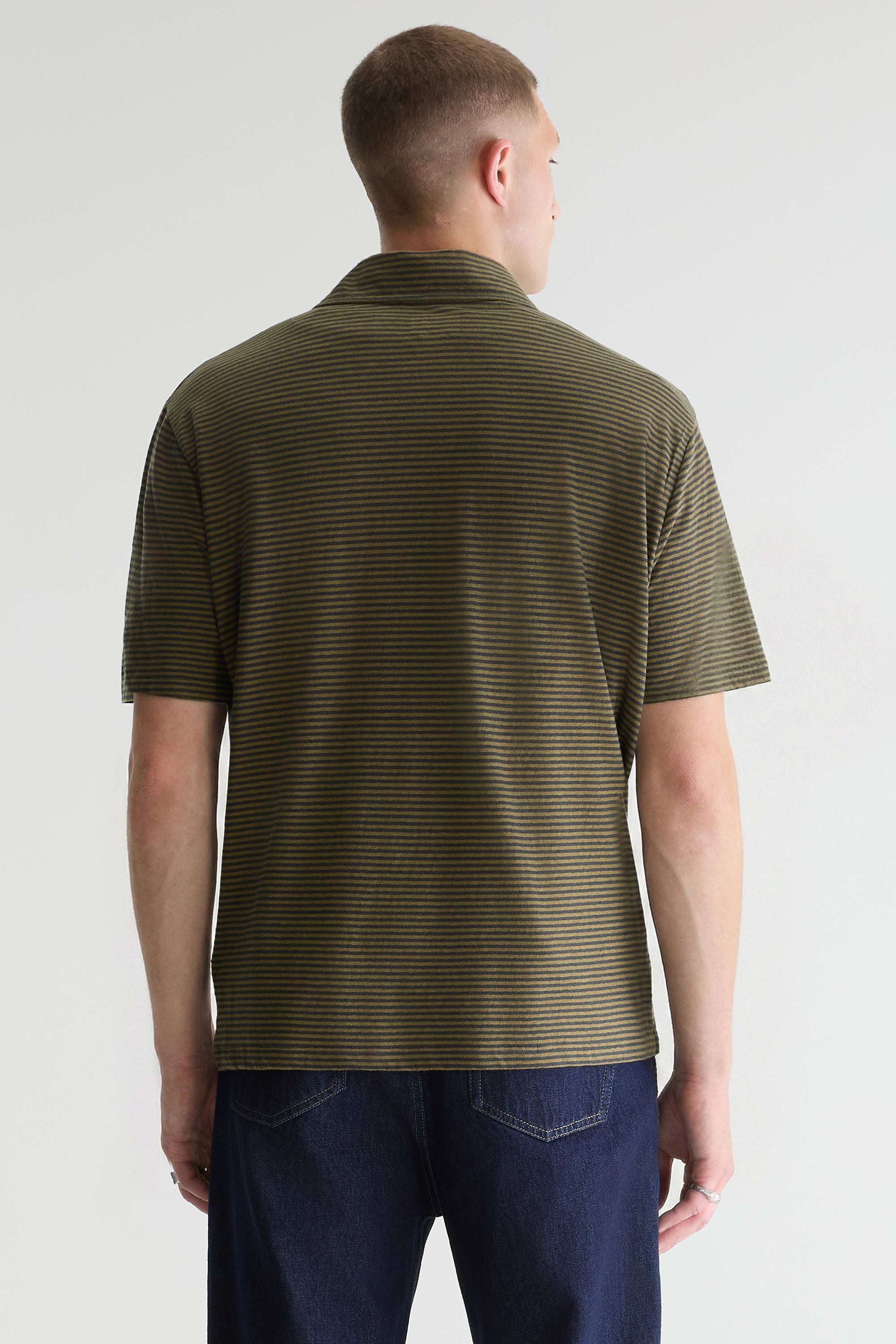 Videop relaxed striped polo (261 / M / STRIPE A)