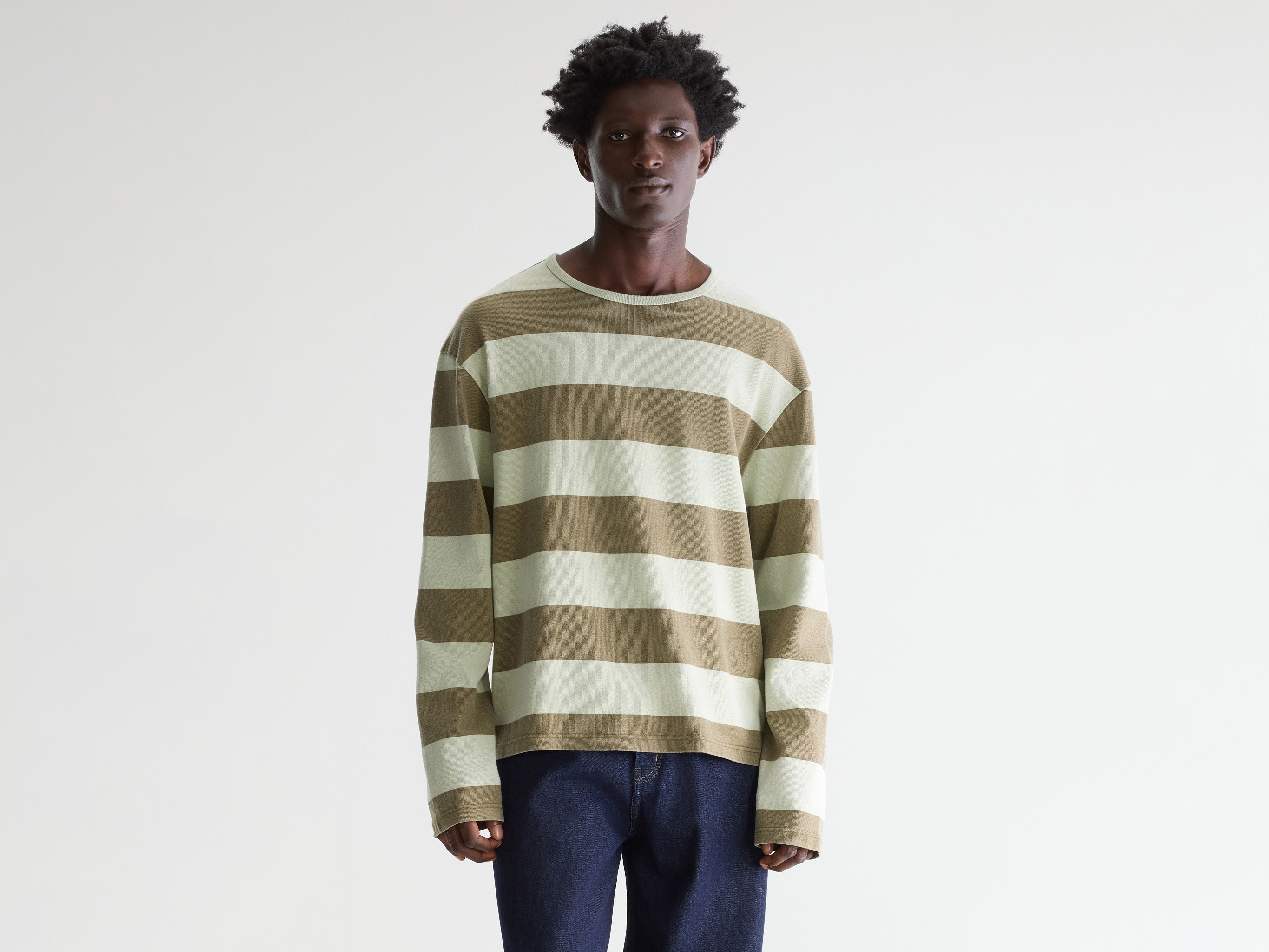 Fuller long-sleeve t-shirt (261 / M / STRIPE C)