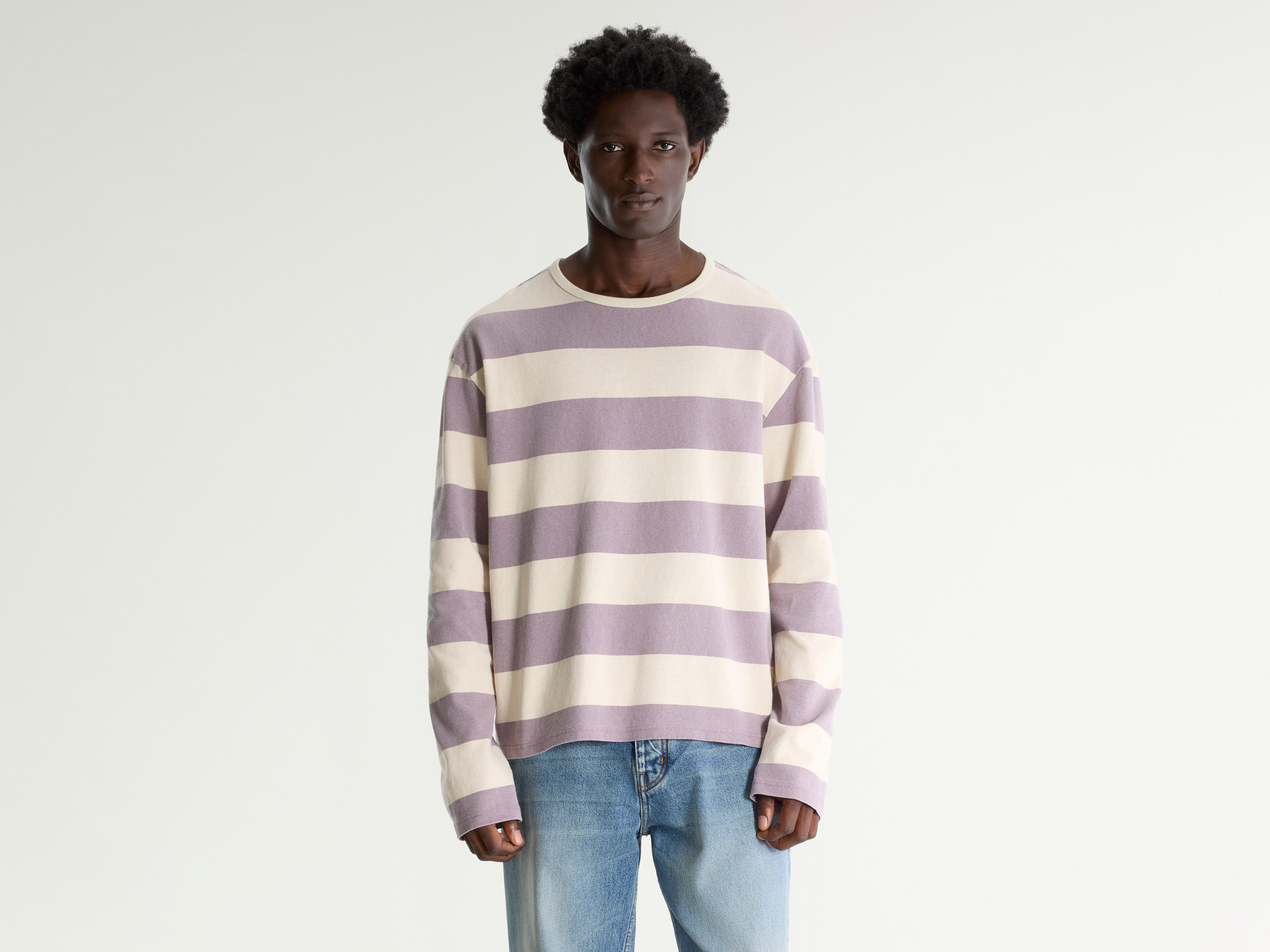 Fuller long-sleeve t-shirt (261 / M / STRIPE D)