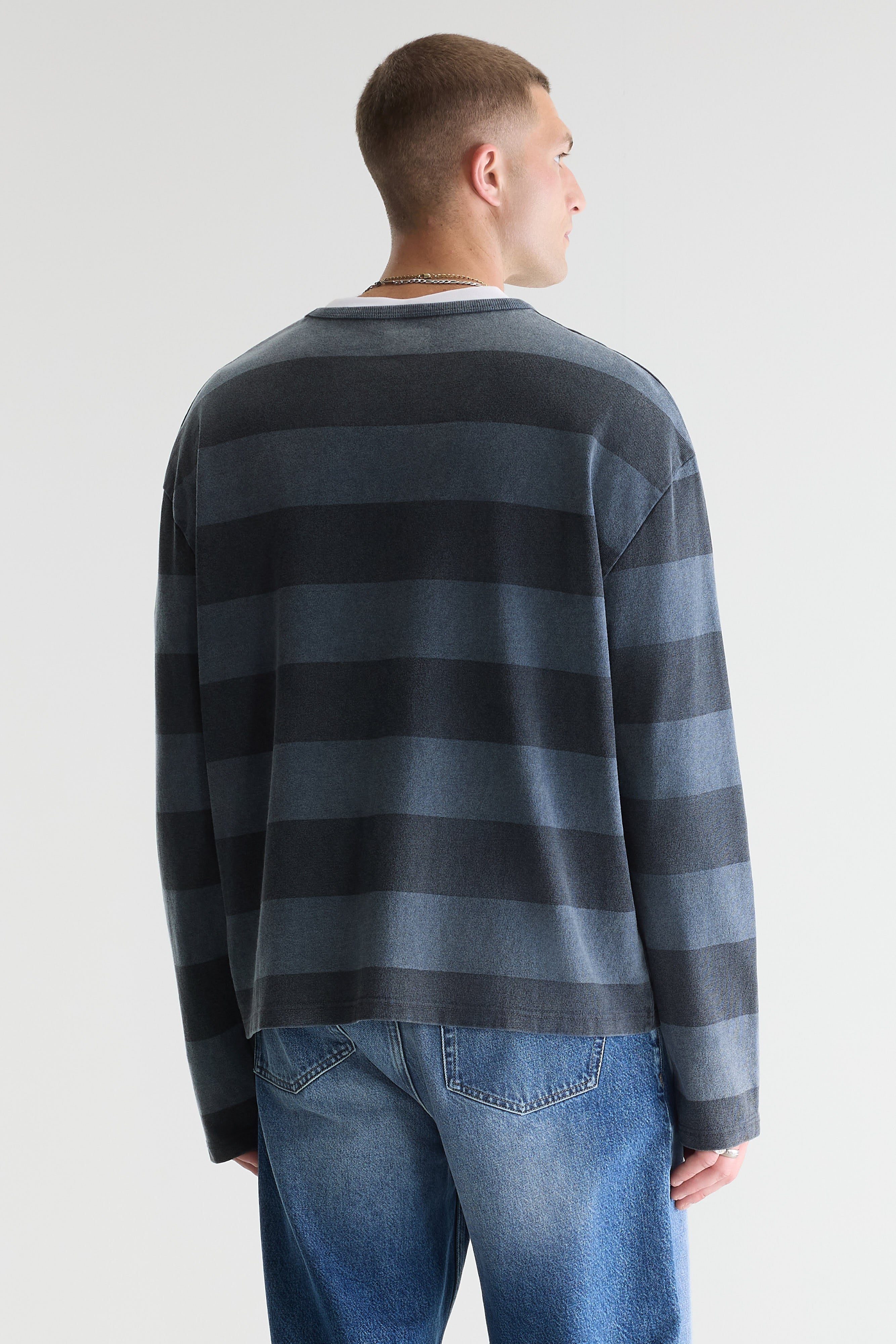 Fuller long-sleeve t-shirt (261 / M / STRIPE E)