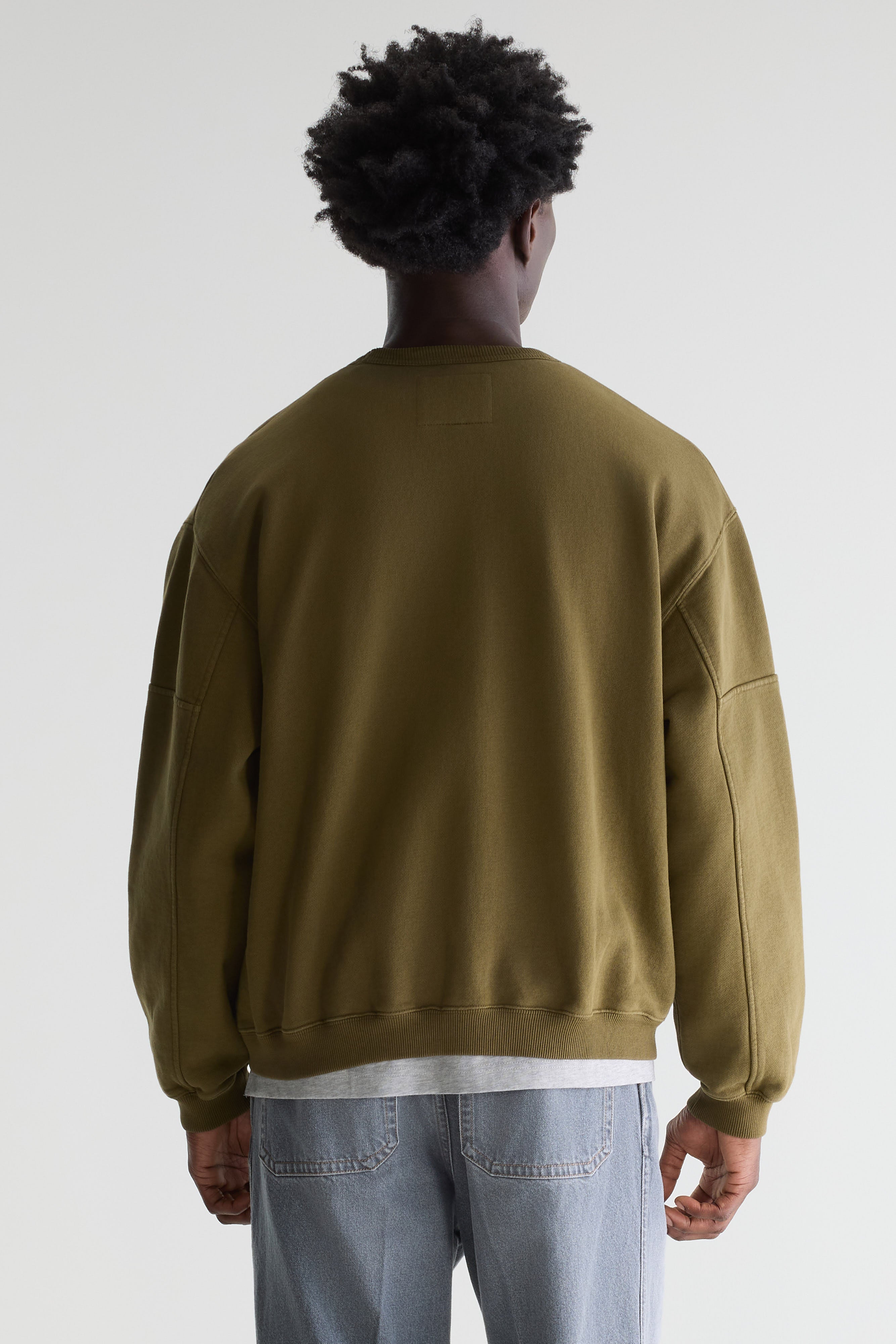 Fapien crewneck sweatshirt (261 / M / MILITARY)