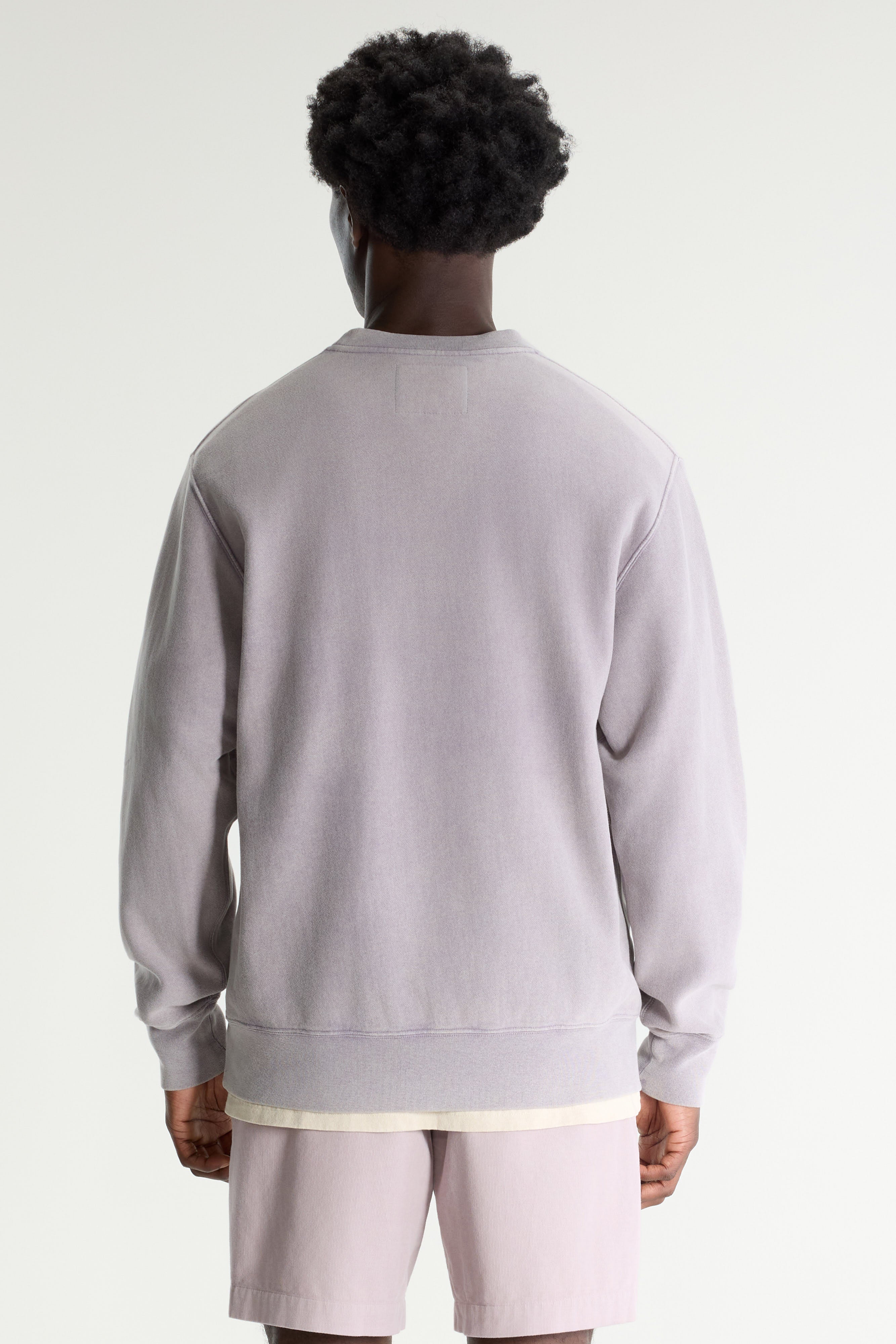 Flake crewneck sweatshirt (261 / M / HEATHER)
