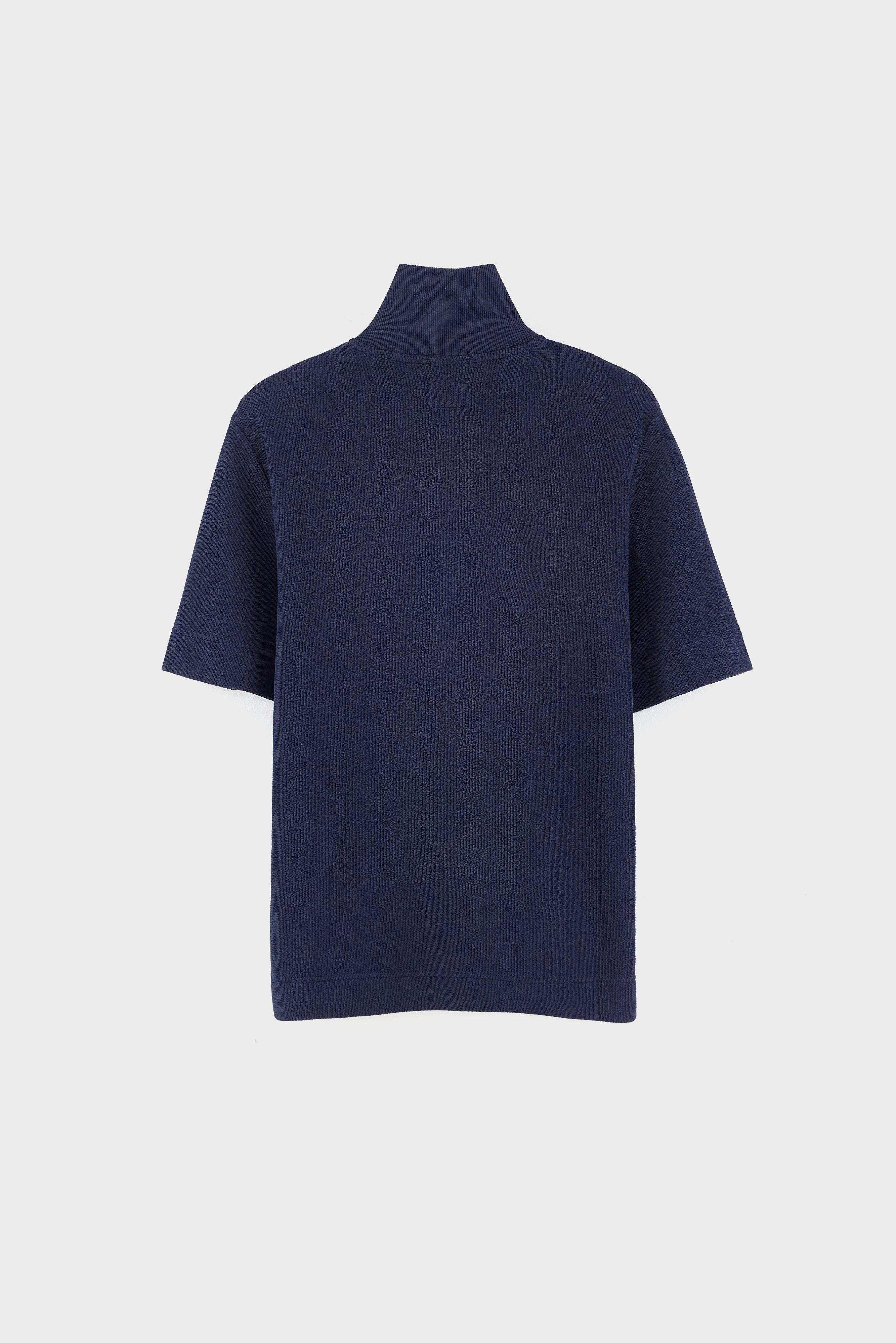 Silas zipped polo (261 / M / NAVY)