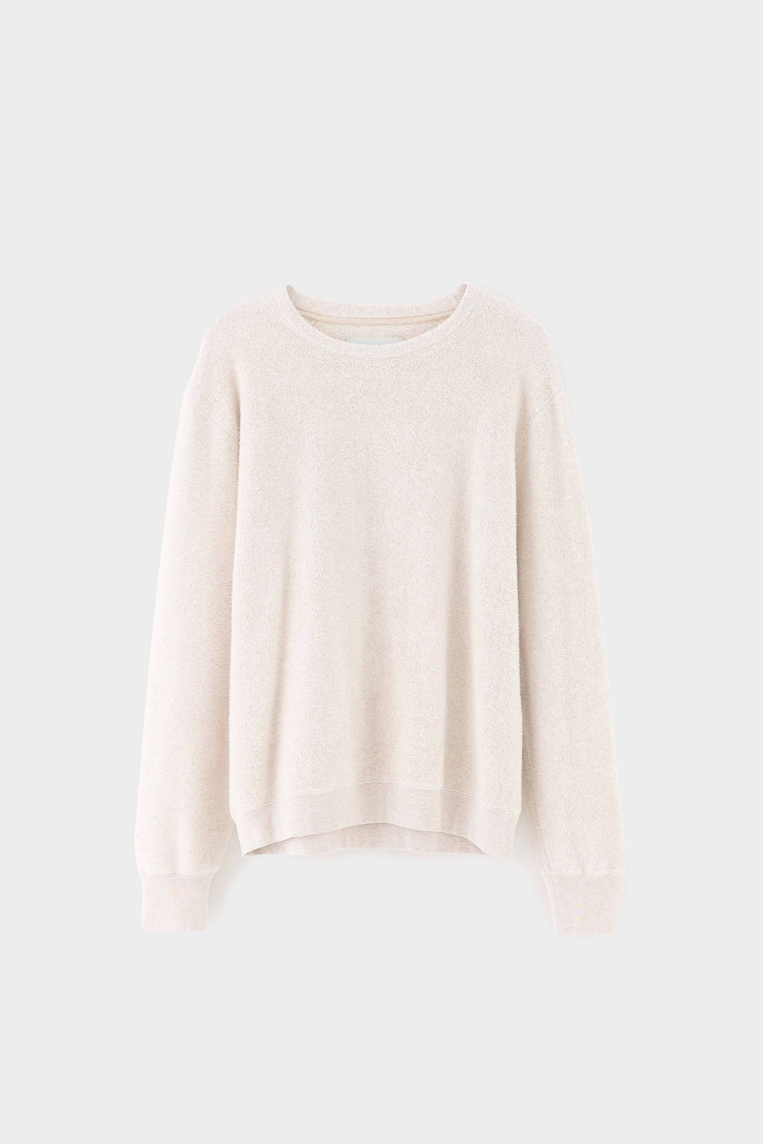 Matt crewneck sweatshirt (261 / M / CALCAIRE)