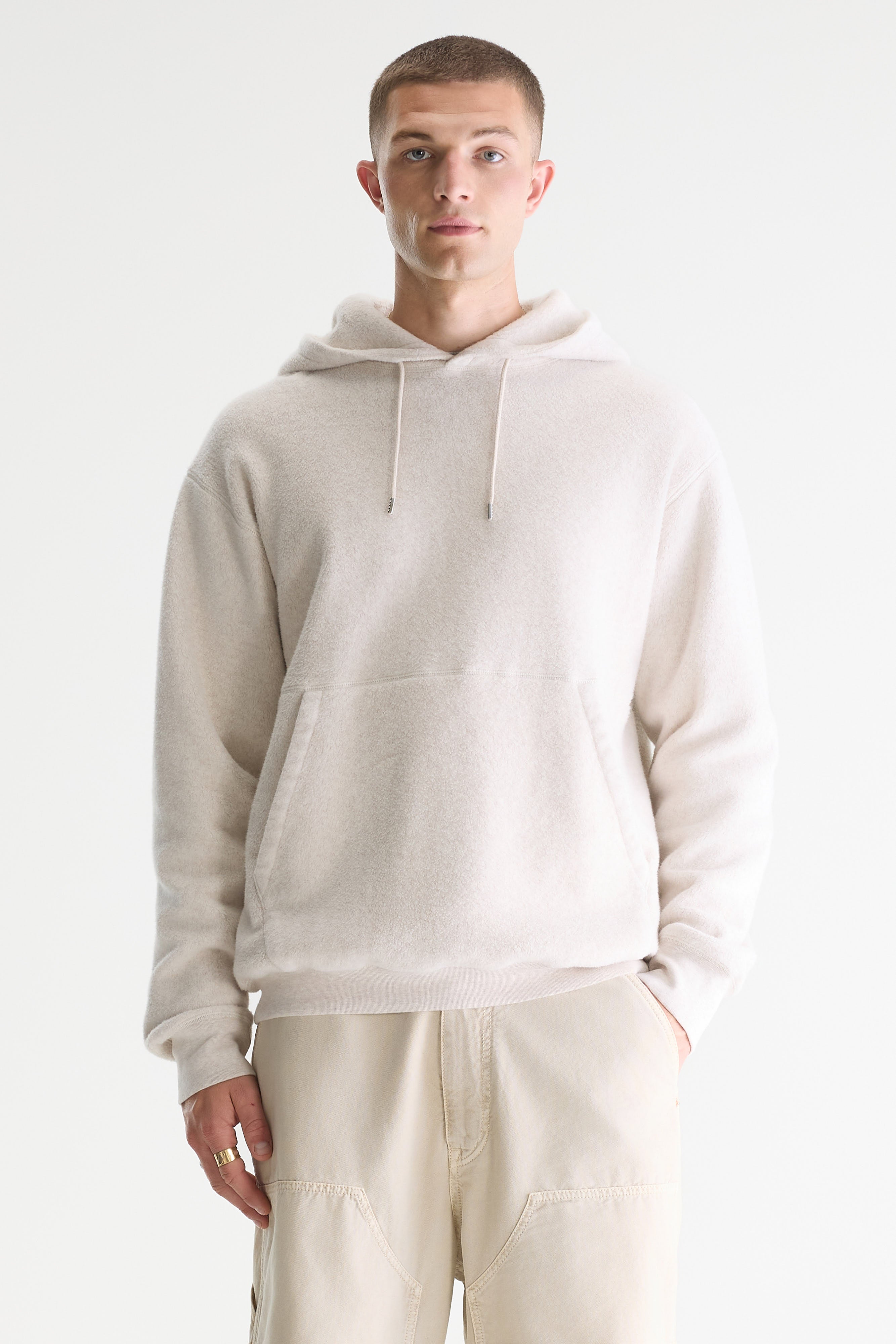 Mattis relaxed hoodie (261 / M / CALCAIRE)