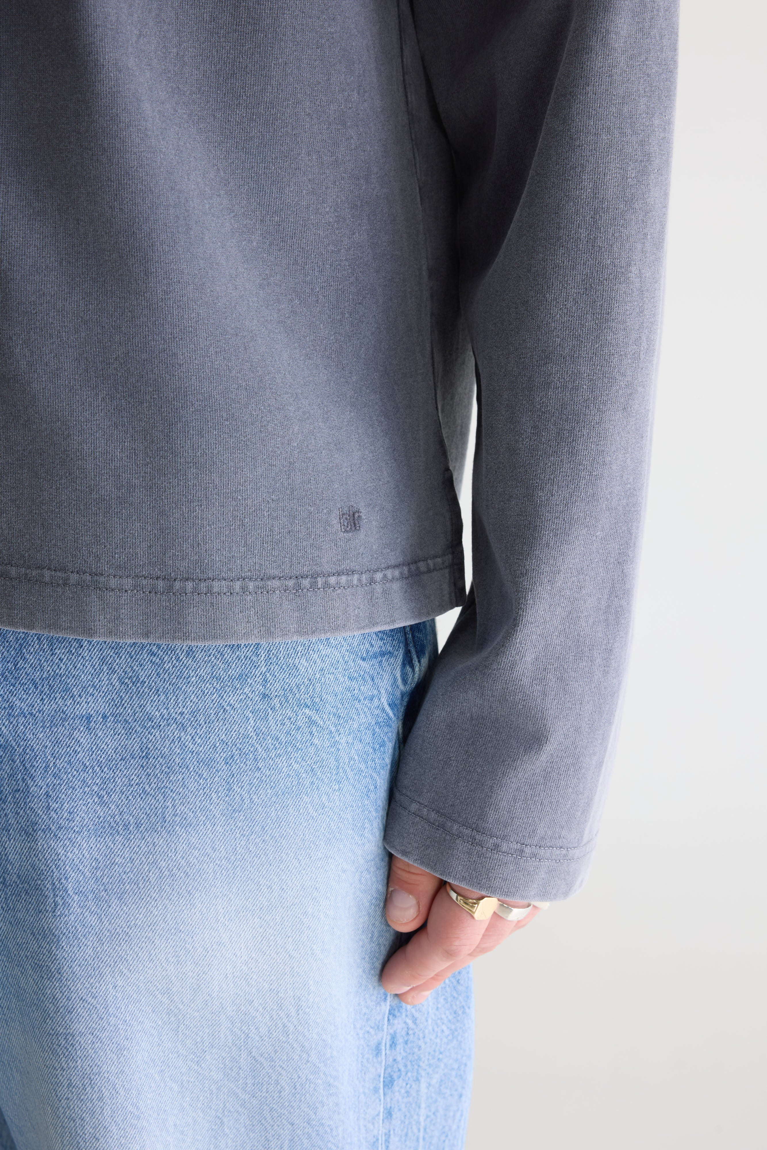 Vlugies long-sleeve polo (261 / M / NAVY)