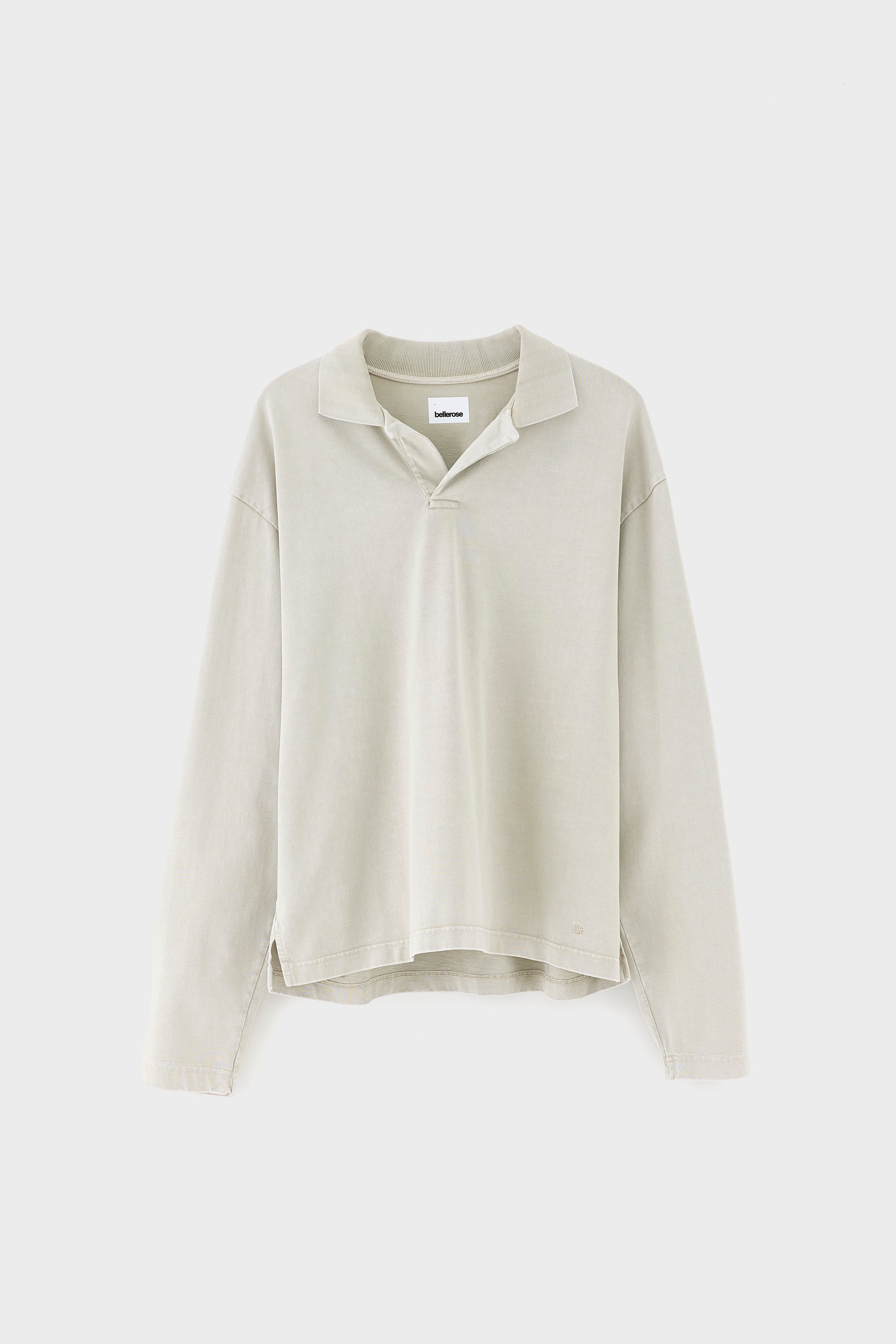 Vlugies long-sleeve polo (261 / M / NICKEL)