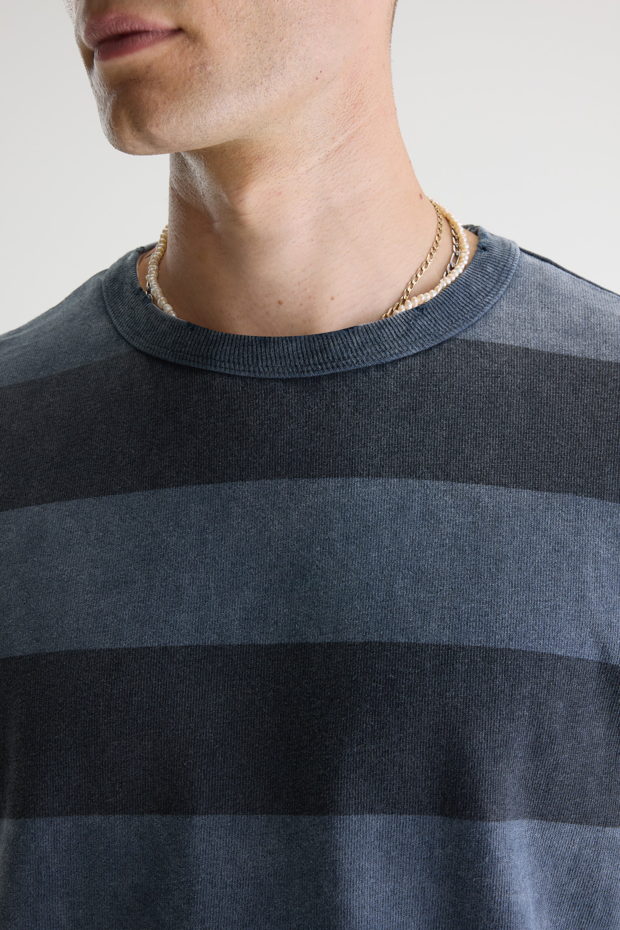Vouch t-shirt met korte mouwen (261 / M / STRIPE E)