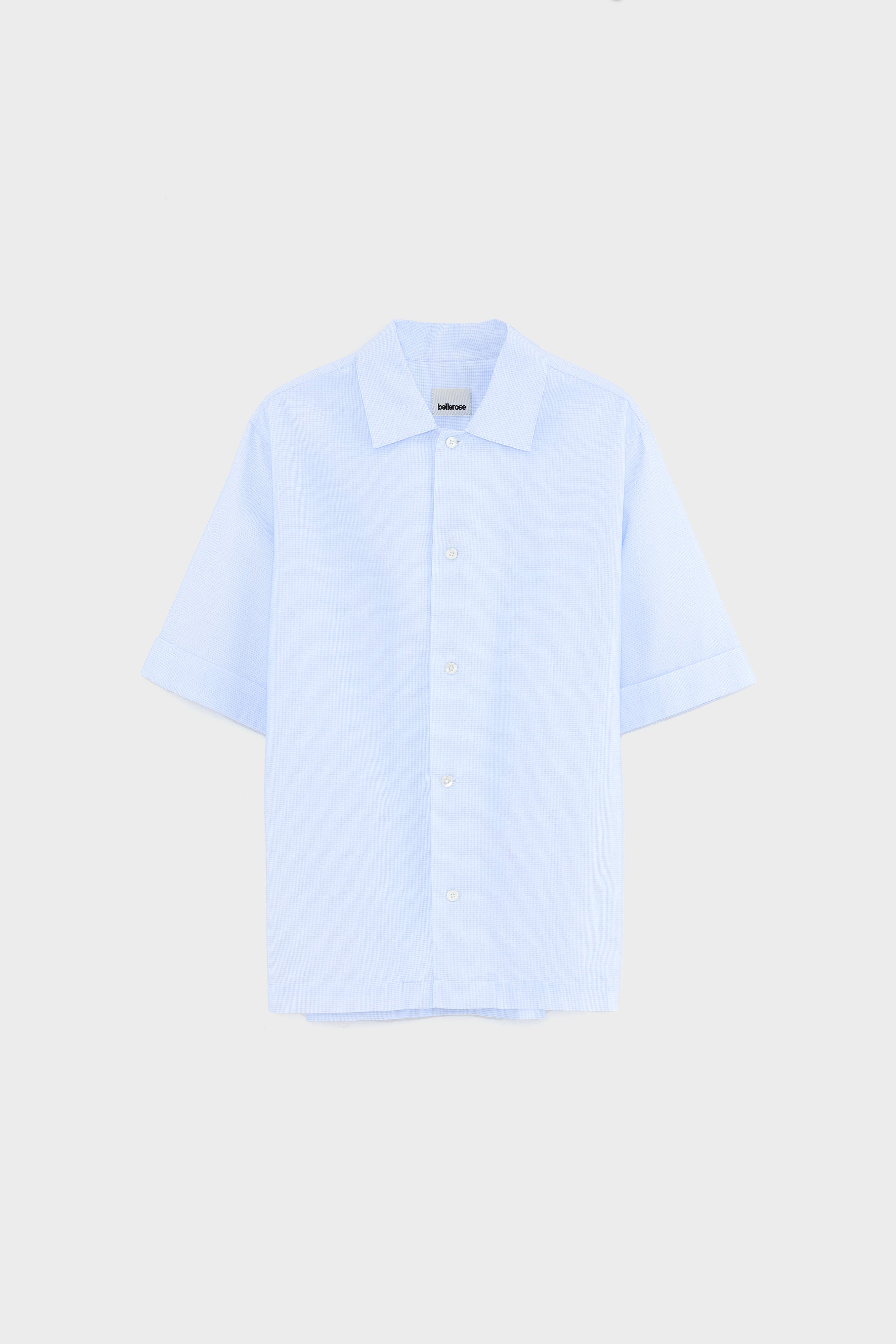 Flint micro-checked shirt (261 / M / CHECK A)