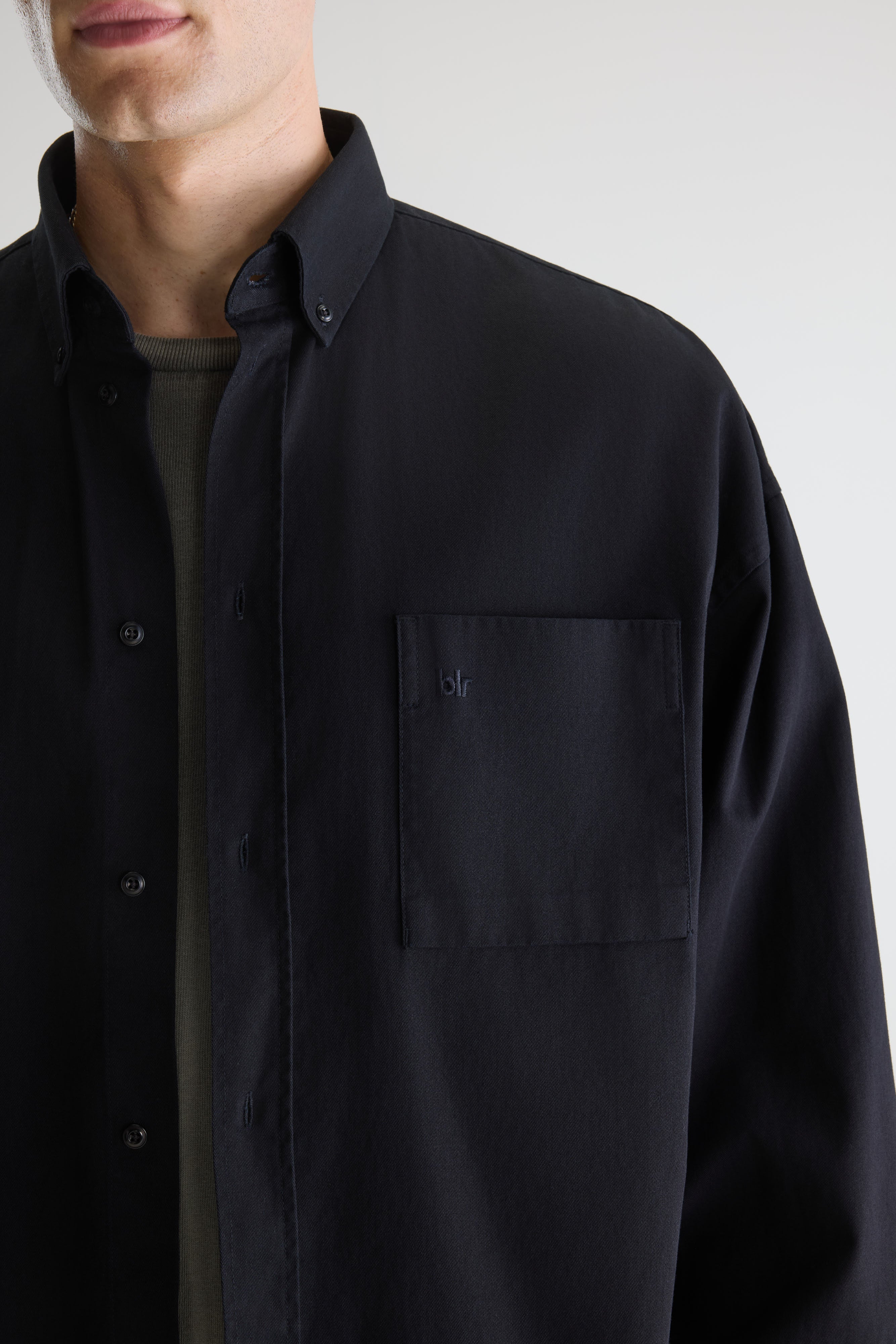 Ficus heavyweight shirt (261 / M / BLACK)