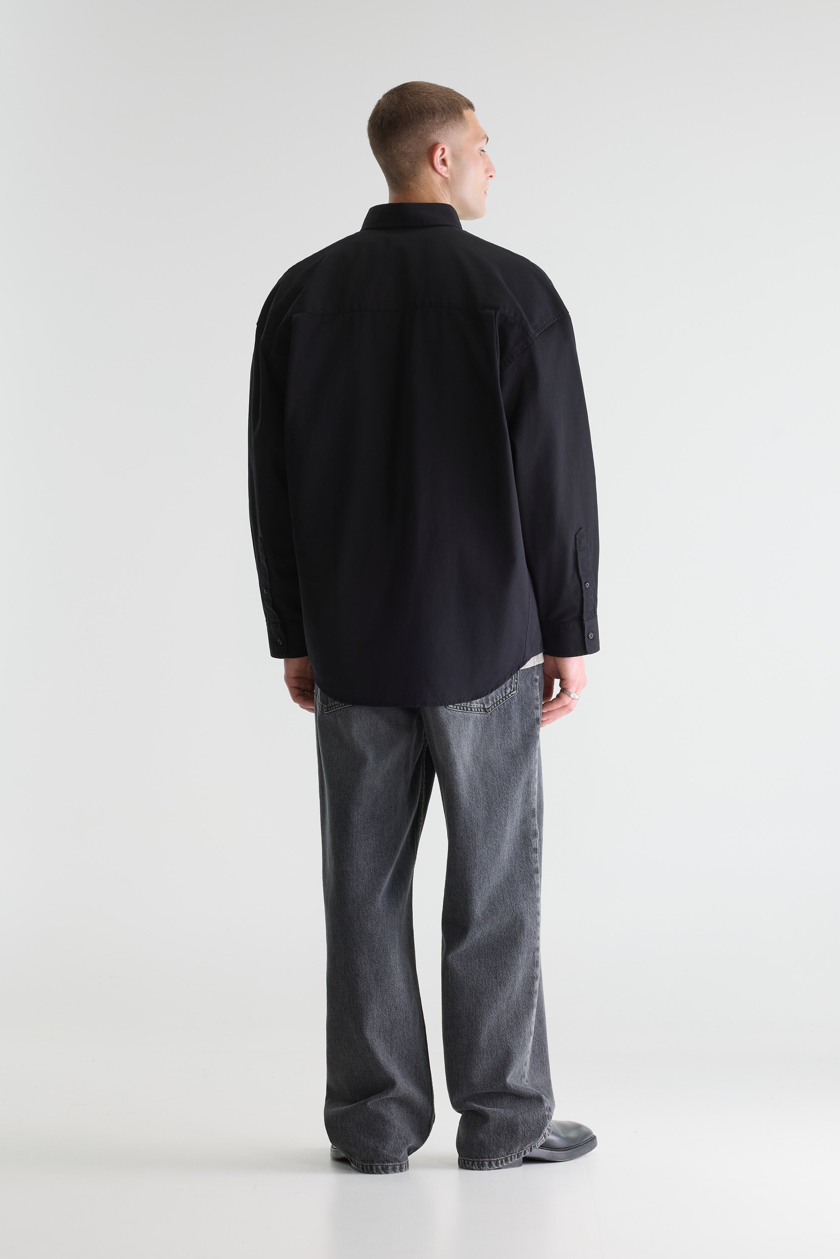 Ficus heavyweight shirt (261 / M / BLACK)