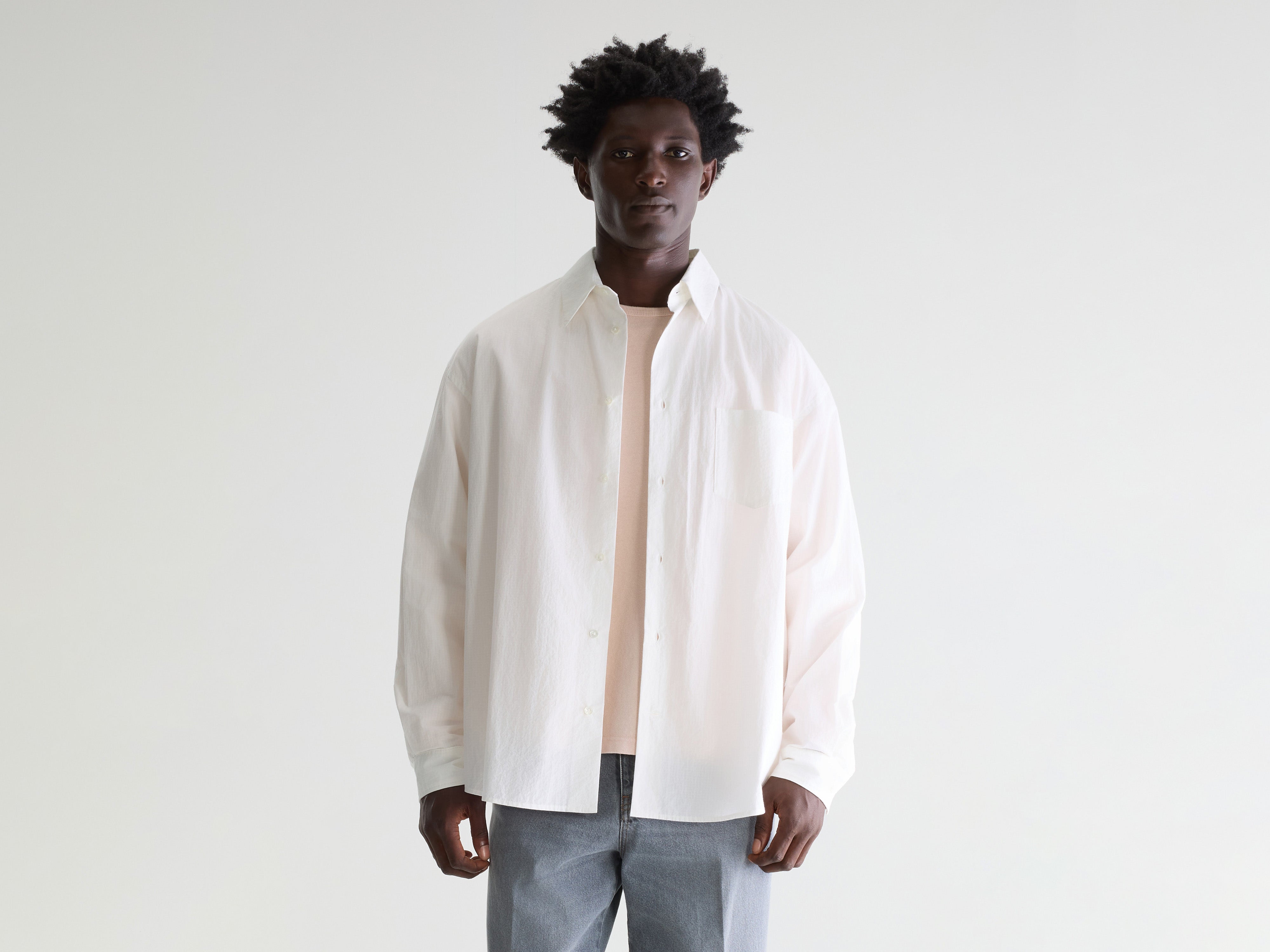 Jops relaxed shirt (261 / M / WHITE)