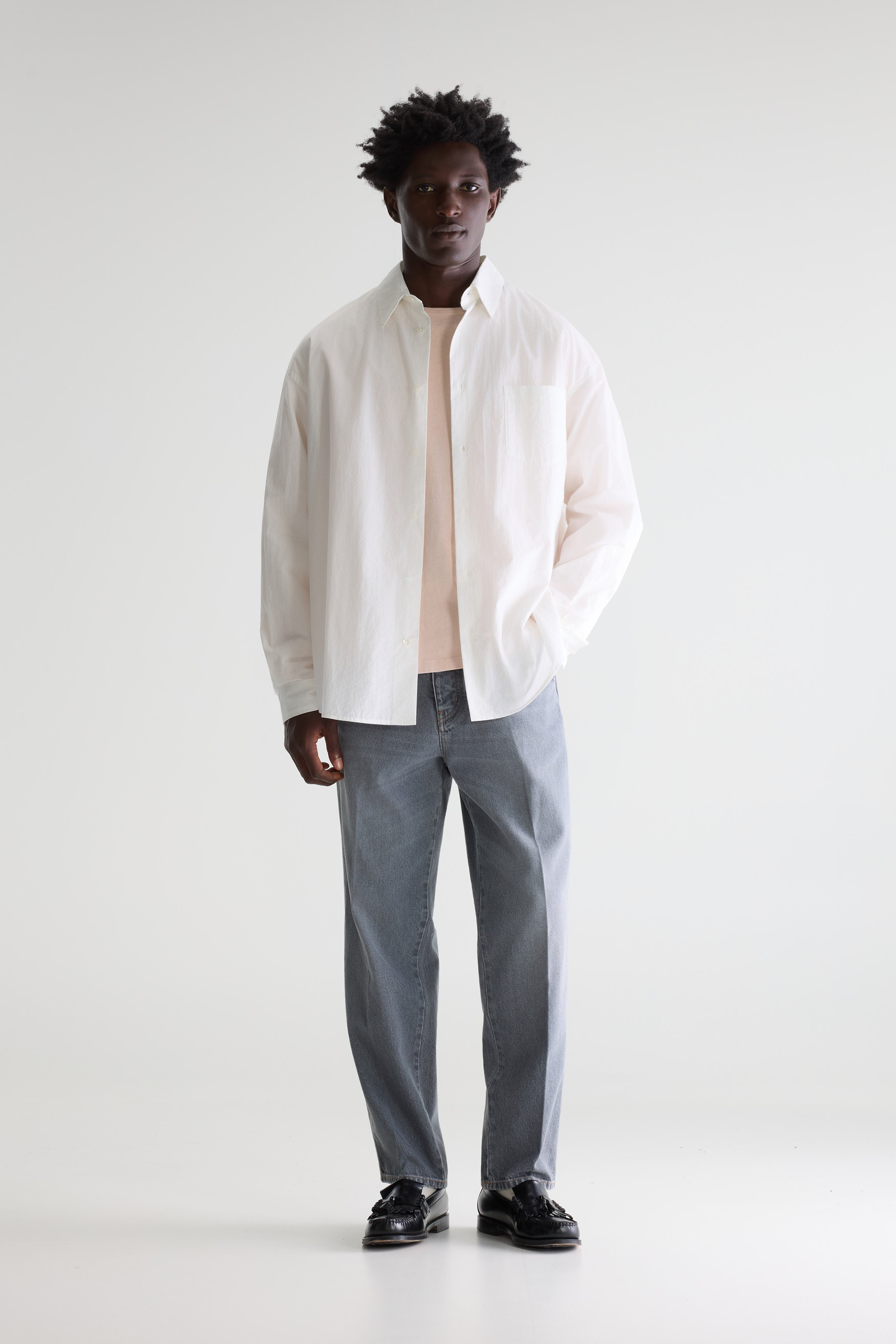 Jops relaxed shirt (261 / M / WHITE)