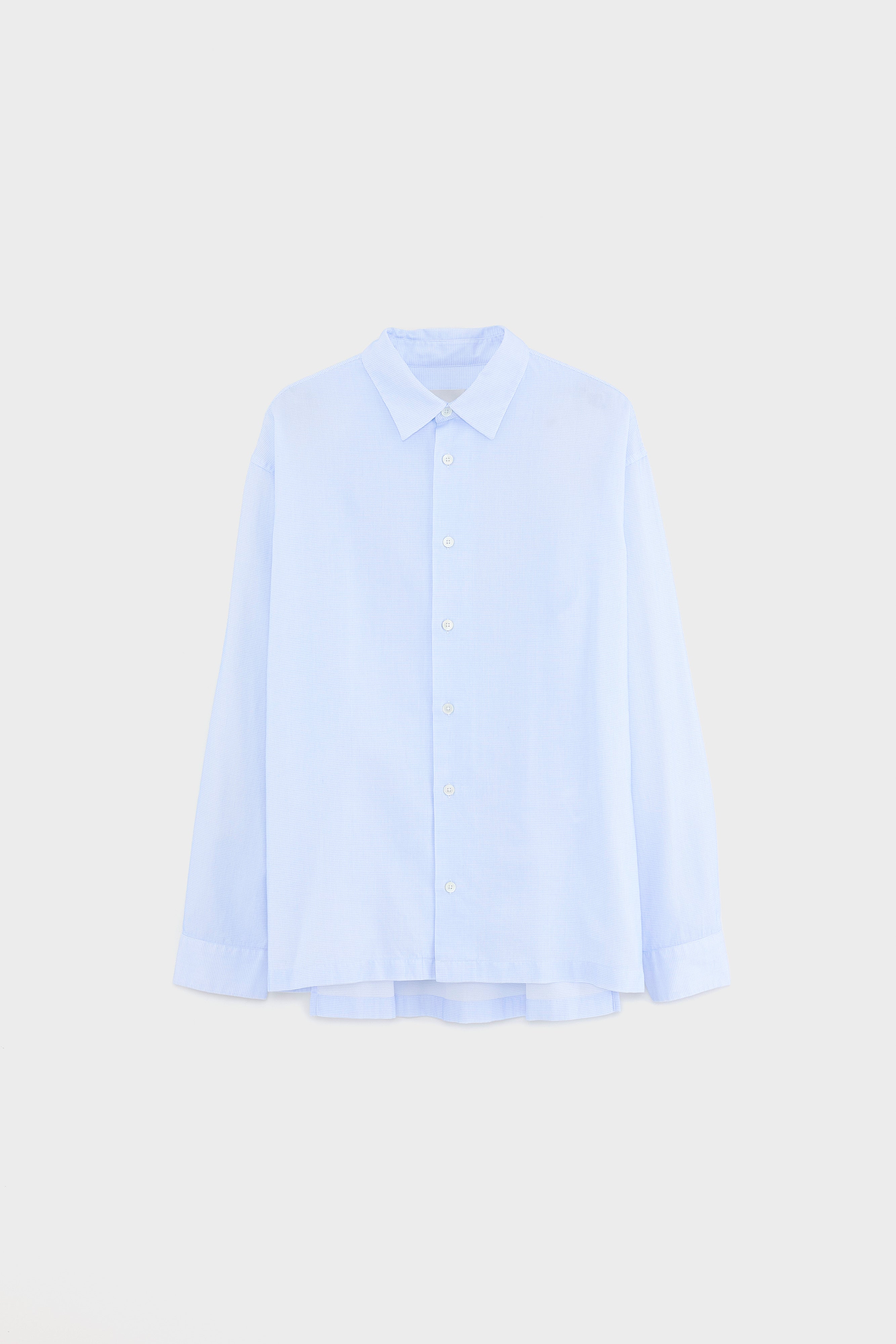 Flip micro-checked shirt (261 / M / CHECK A)