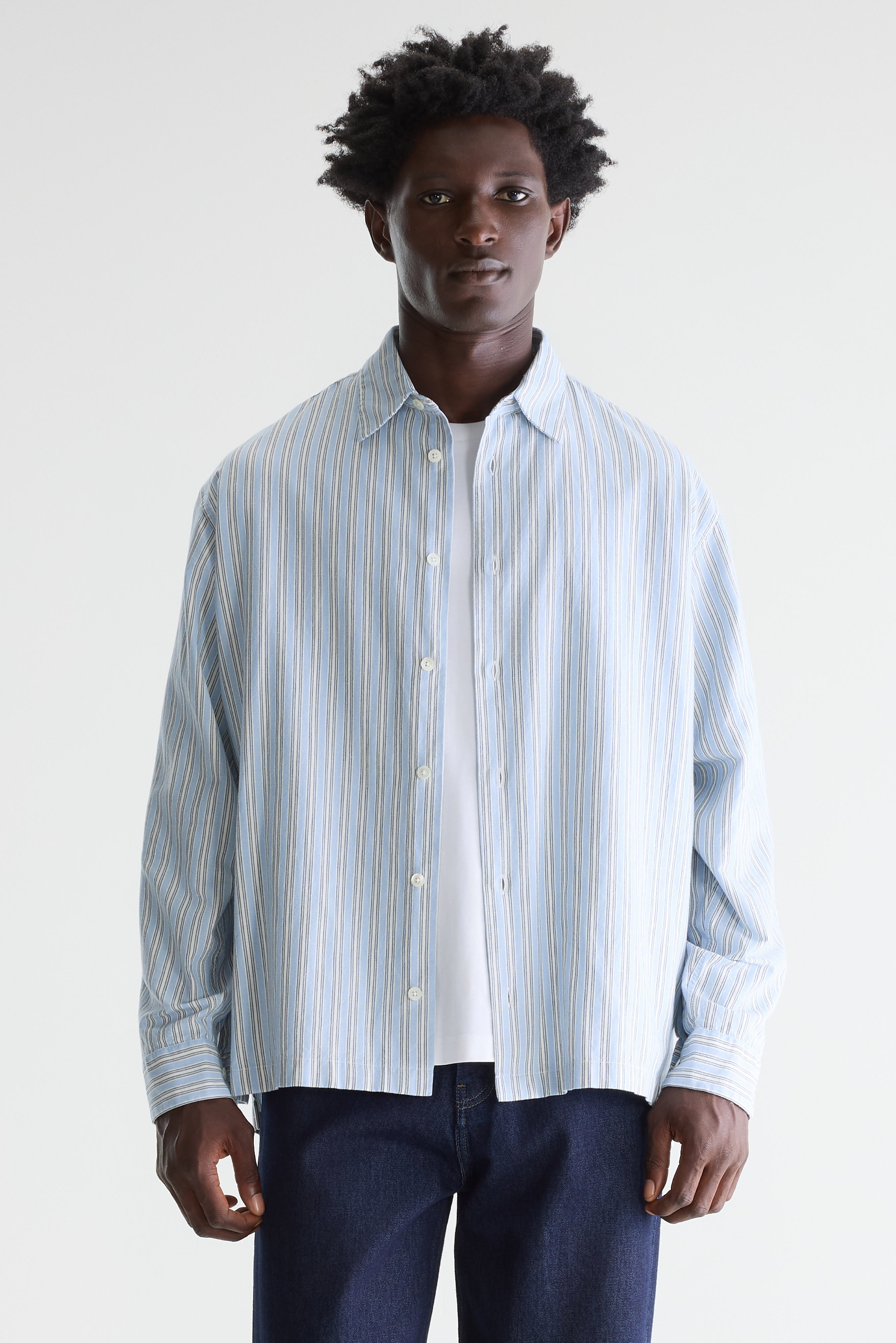 Flip striped shirt (261 / M / STRIPE B)