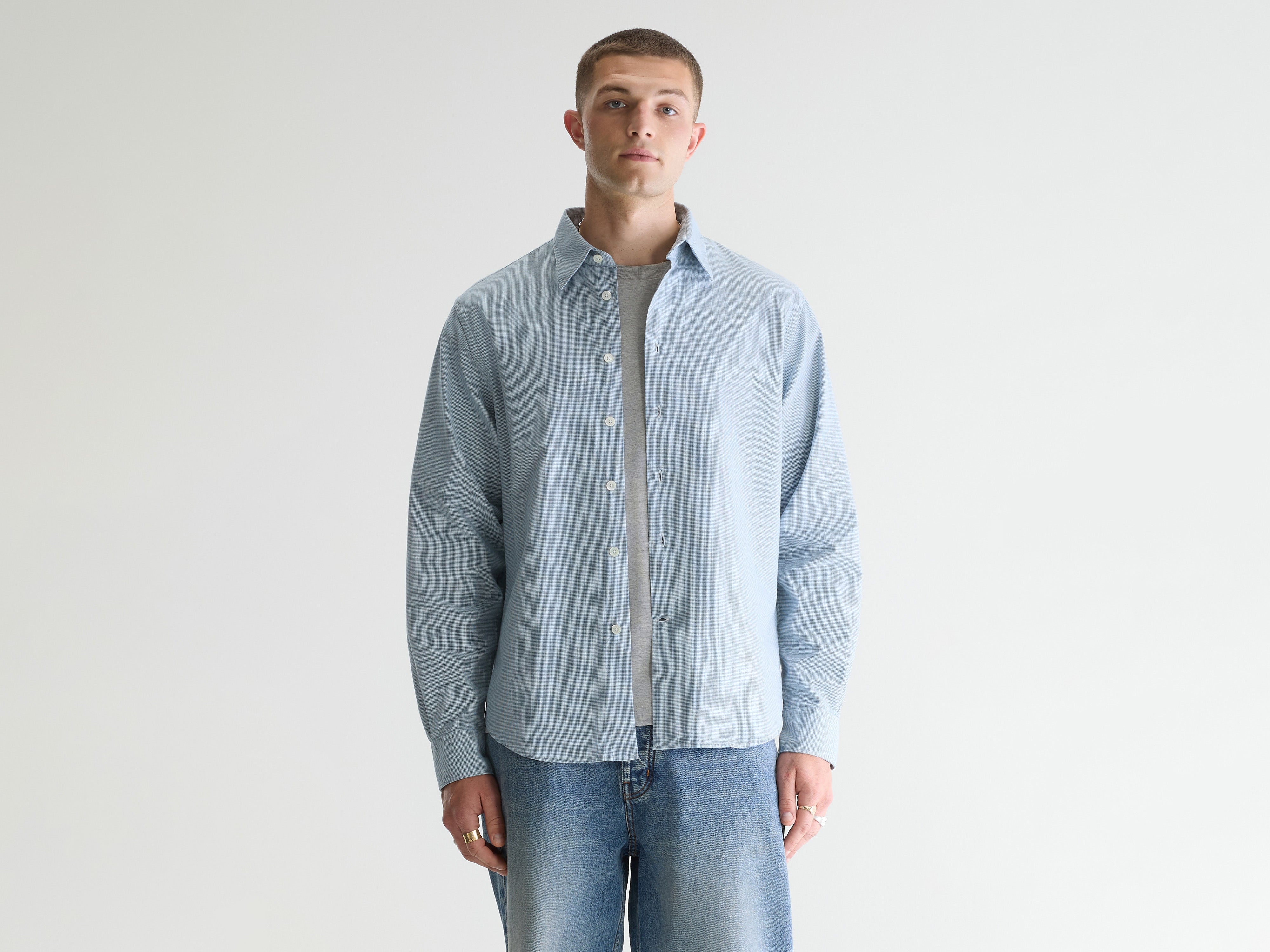 Franklin regular shirt (261 / M / CHECK A)