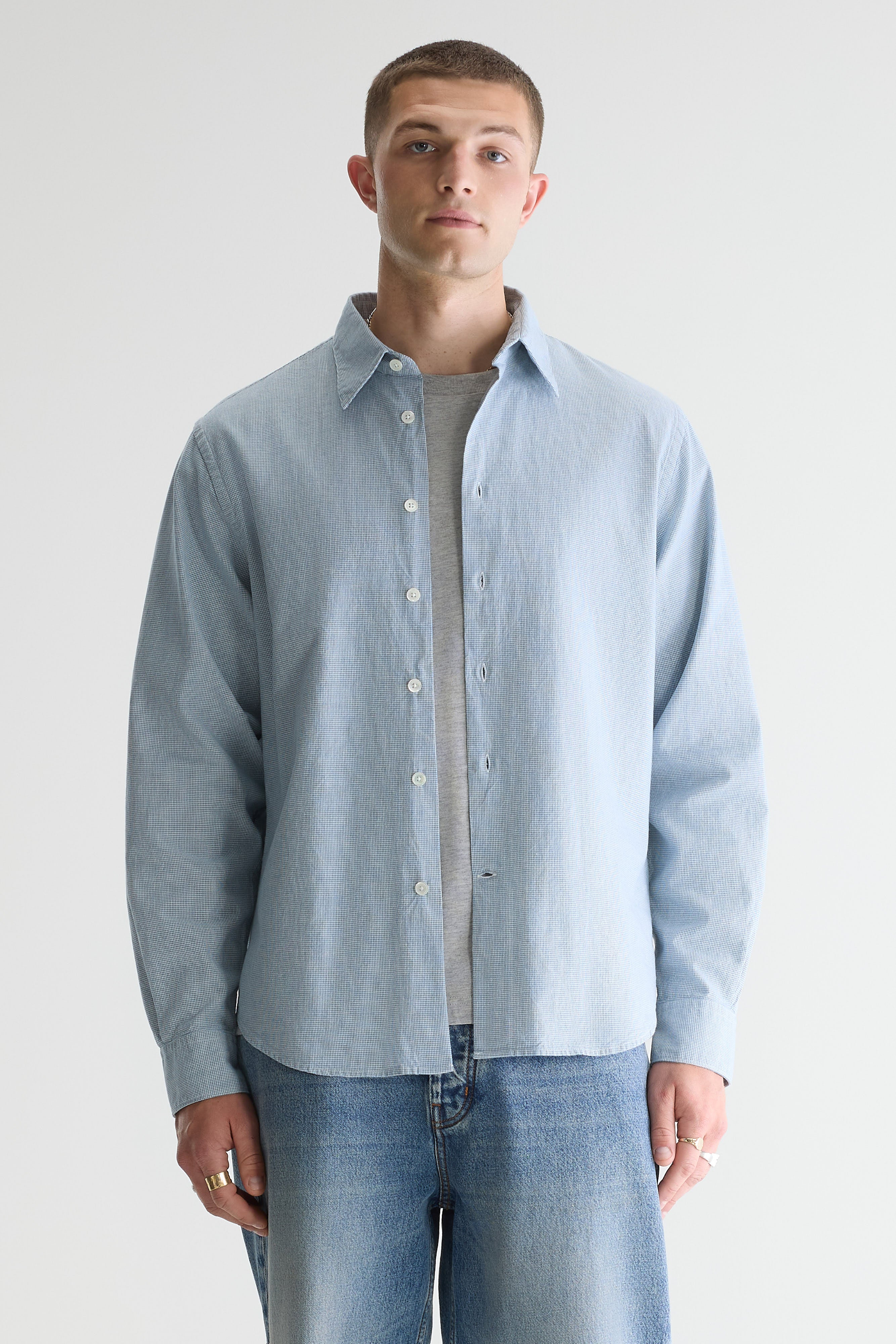 Franklin regular shirt (261 / M / CHECK A)