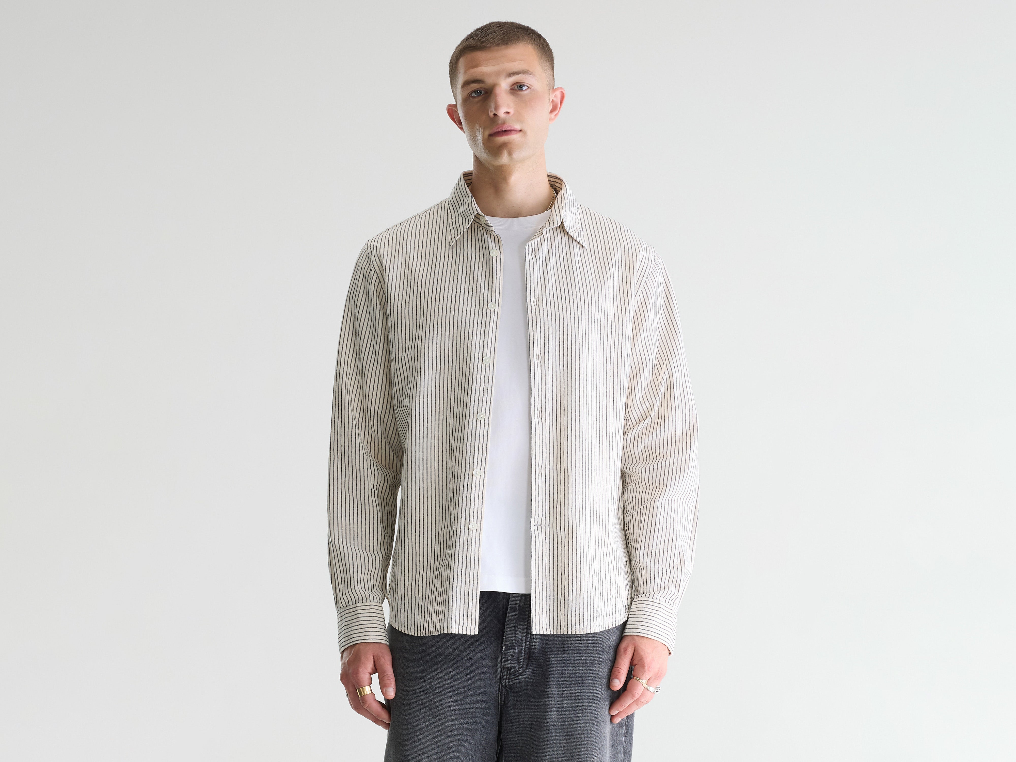 Franklin striped shirt (261 / M / STRIPE A)