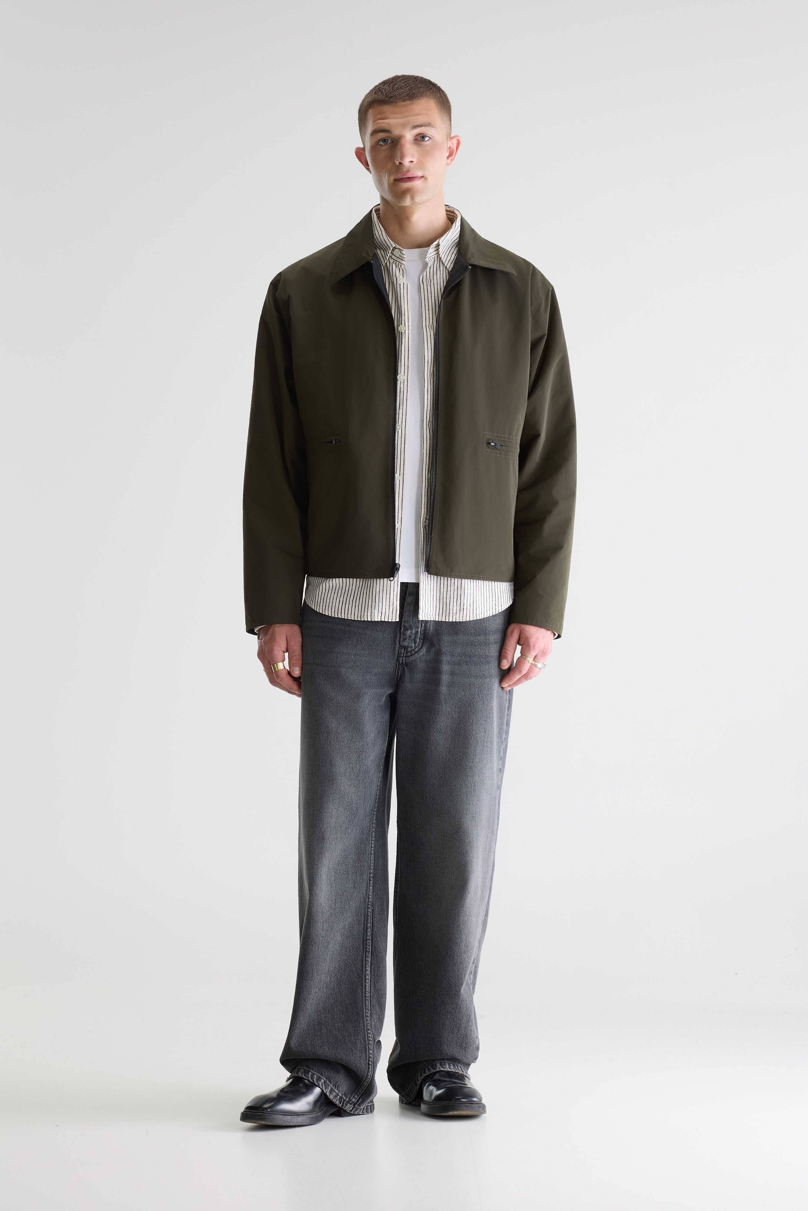 Jollie Padded Zip-up Jacket - Meteorite For Men | Bellerose