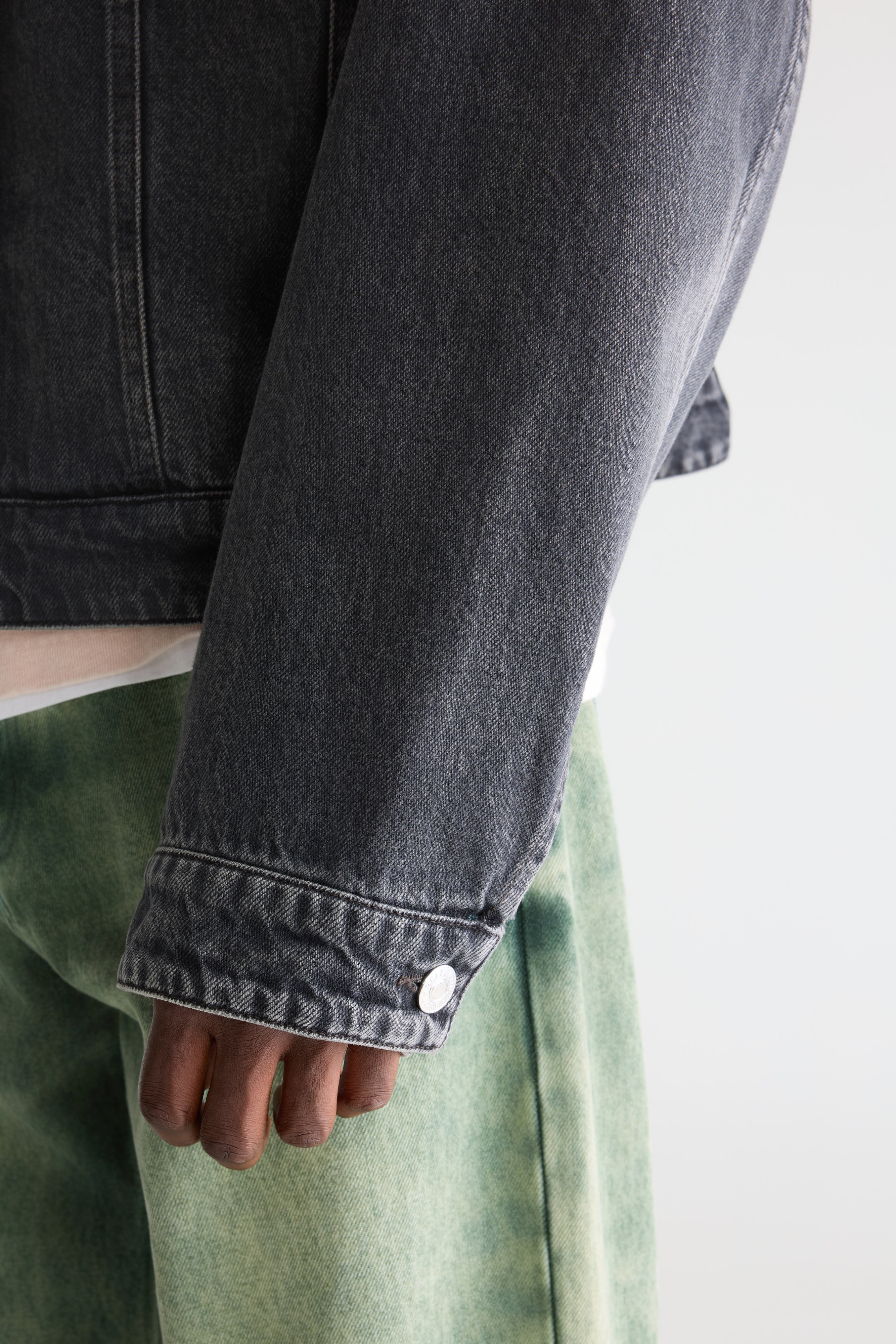 Poser denim jacket (261 / M / BLACK STONE)