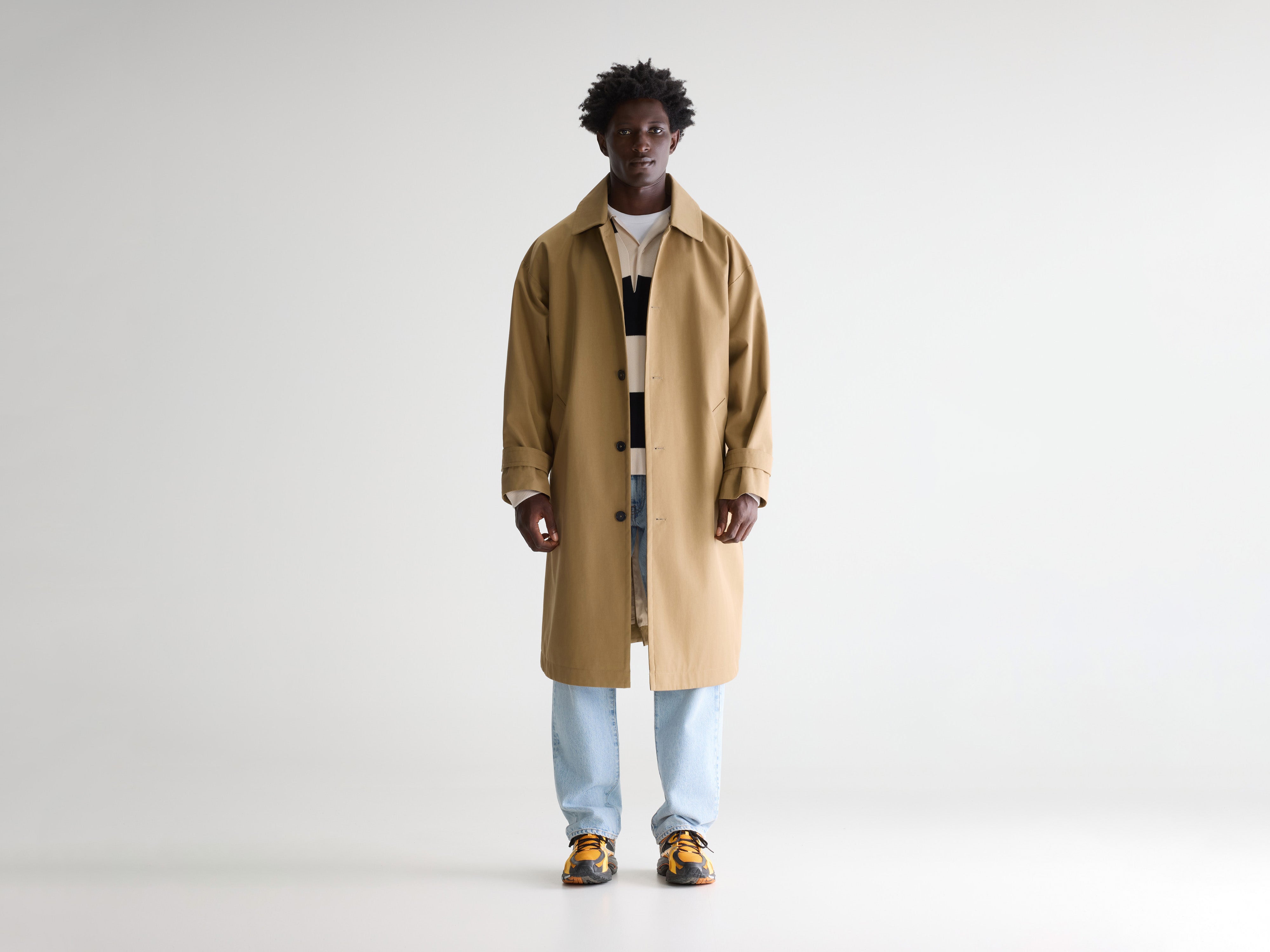 Jubby trench coat (261 / M / CLAY)