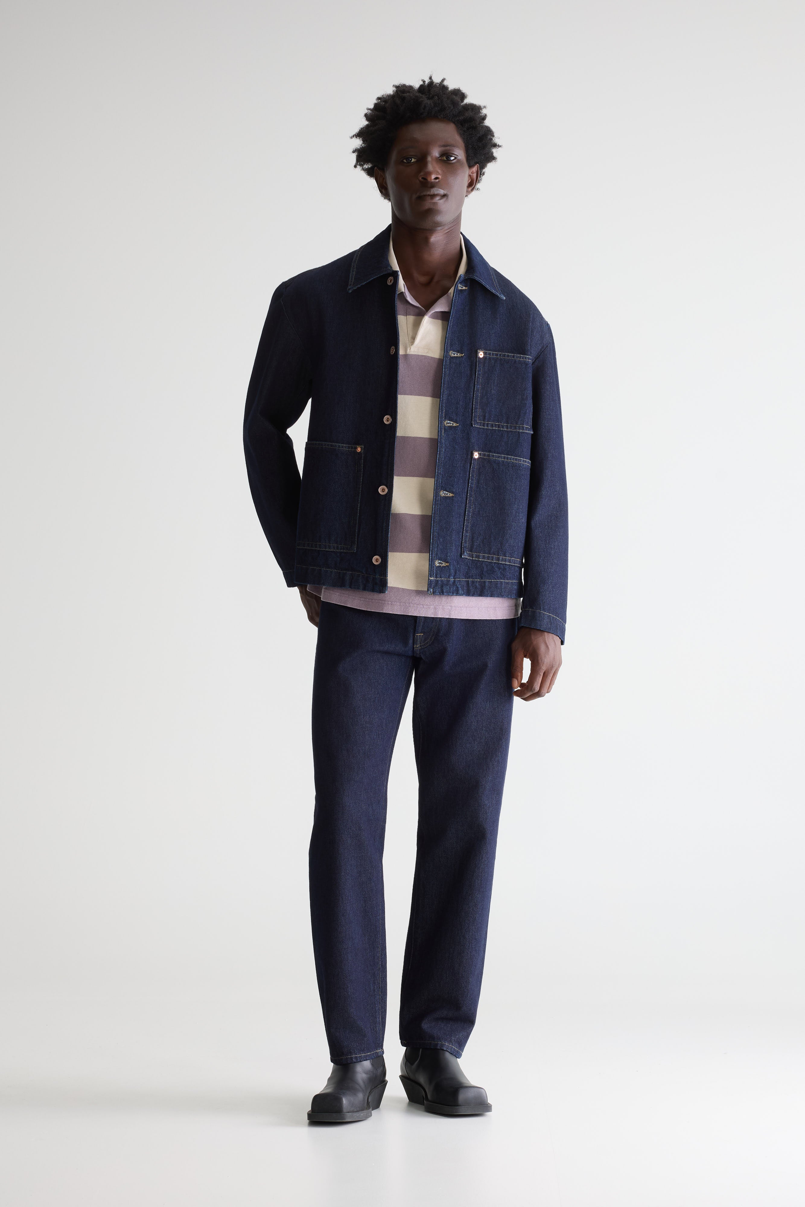 Kadillac denim jas (261 / M / BLUE RINSE)