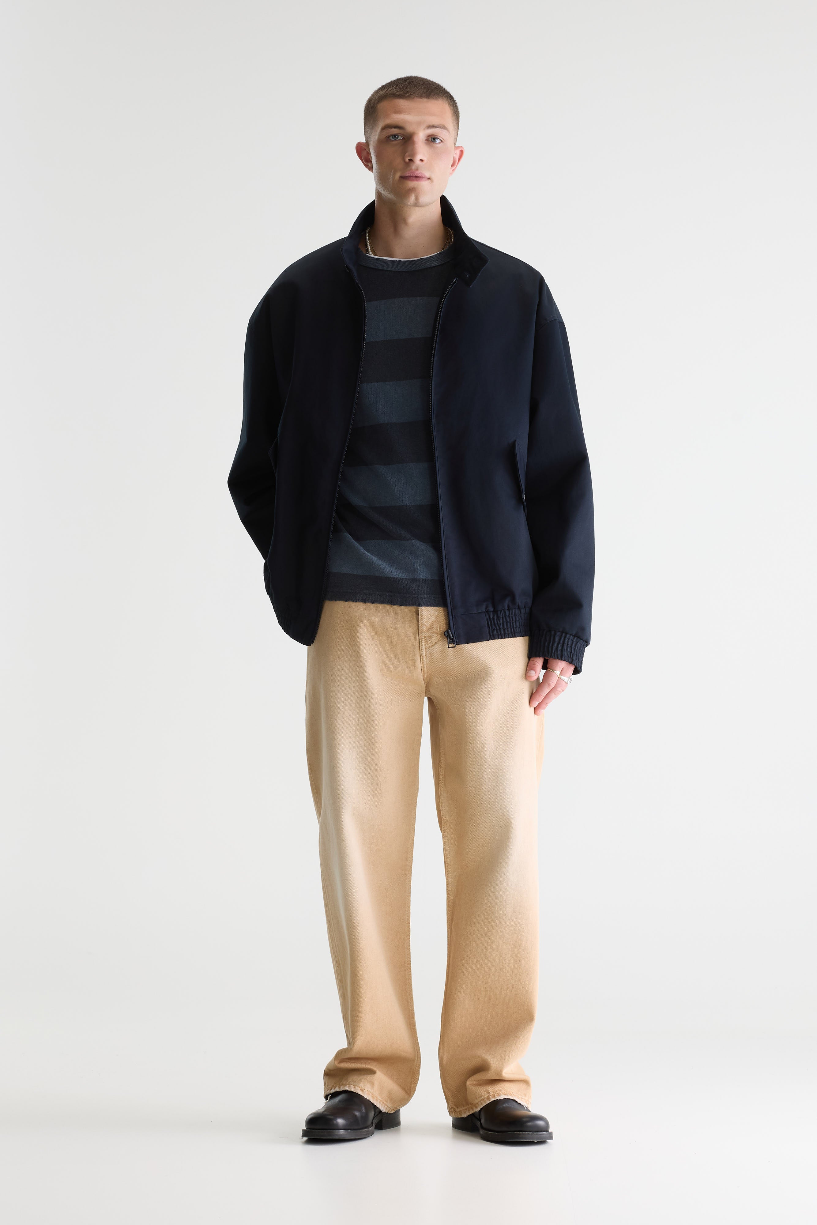 Jonny Zip-up Jacket - Navy Für Men | Bellerose