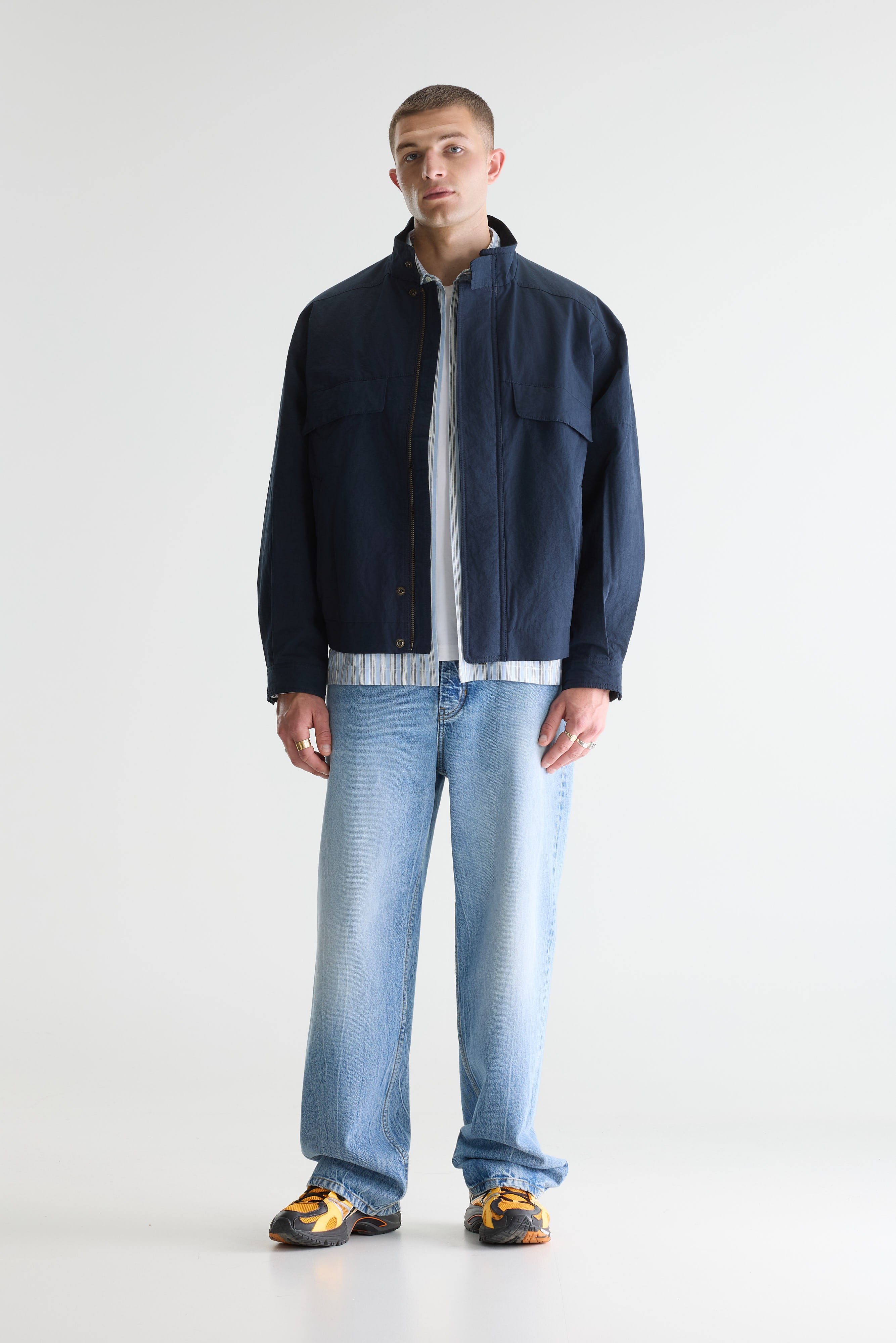 Jabon relaxed jacket (261 / M / NAVY)