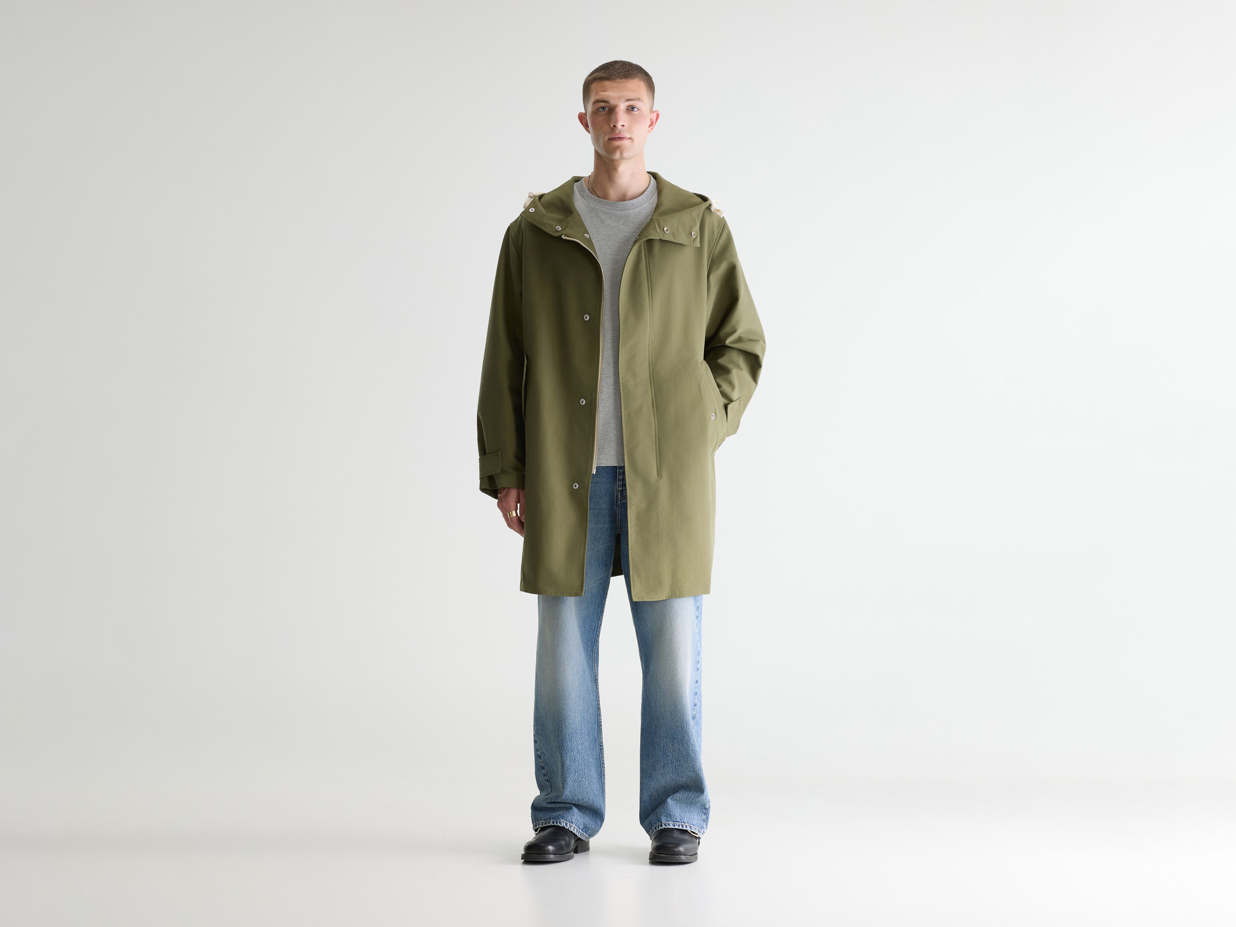 Hansom hooded parka (261 / M / ARMY)